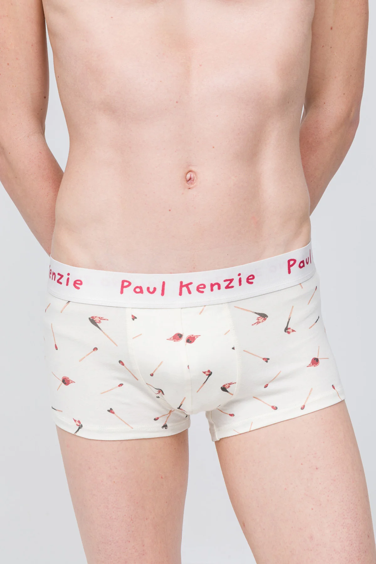 Desenli Erkek Trunk Boxer - Valentine Collection - Perfect Match - Image 5
