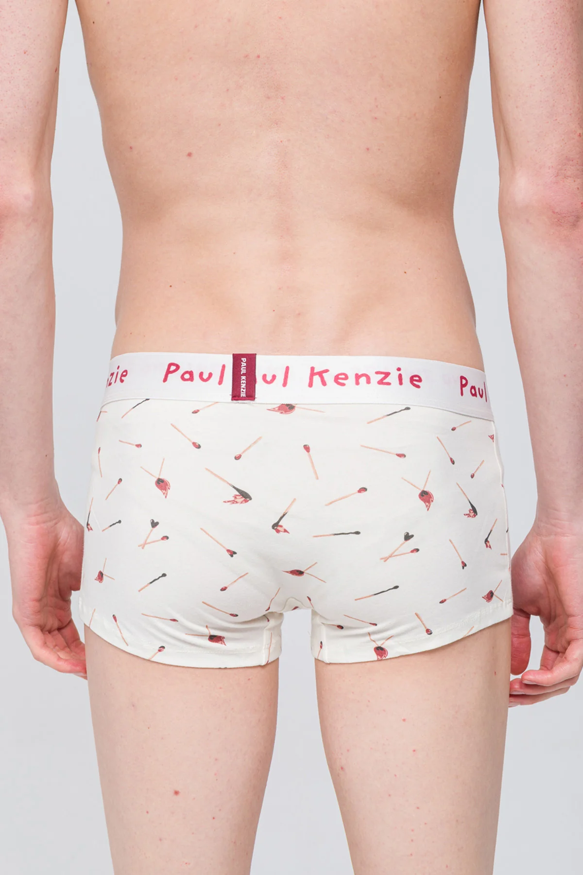 Desenli Erkek Trunk Boxer - Valentine Collection - Perfect Match - Image 7