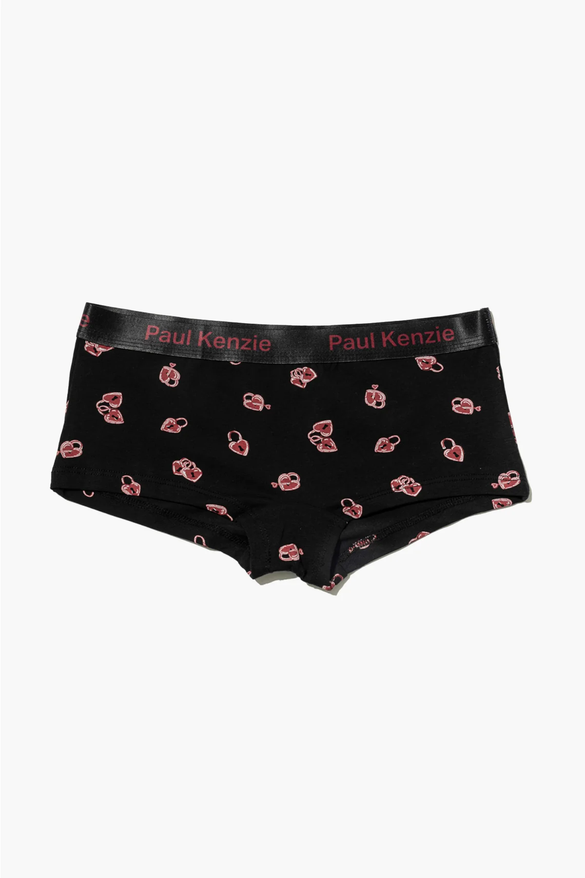 Desenli Kadın Boyshort Külot - Valentine Collection - Lovelock
