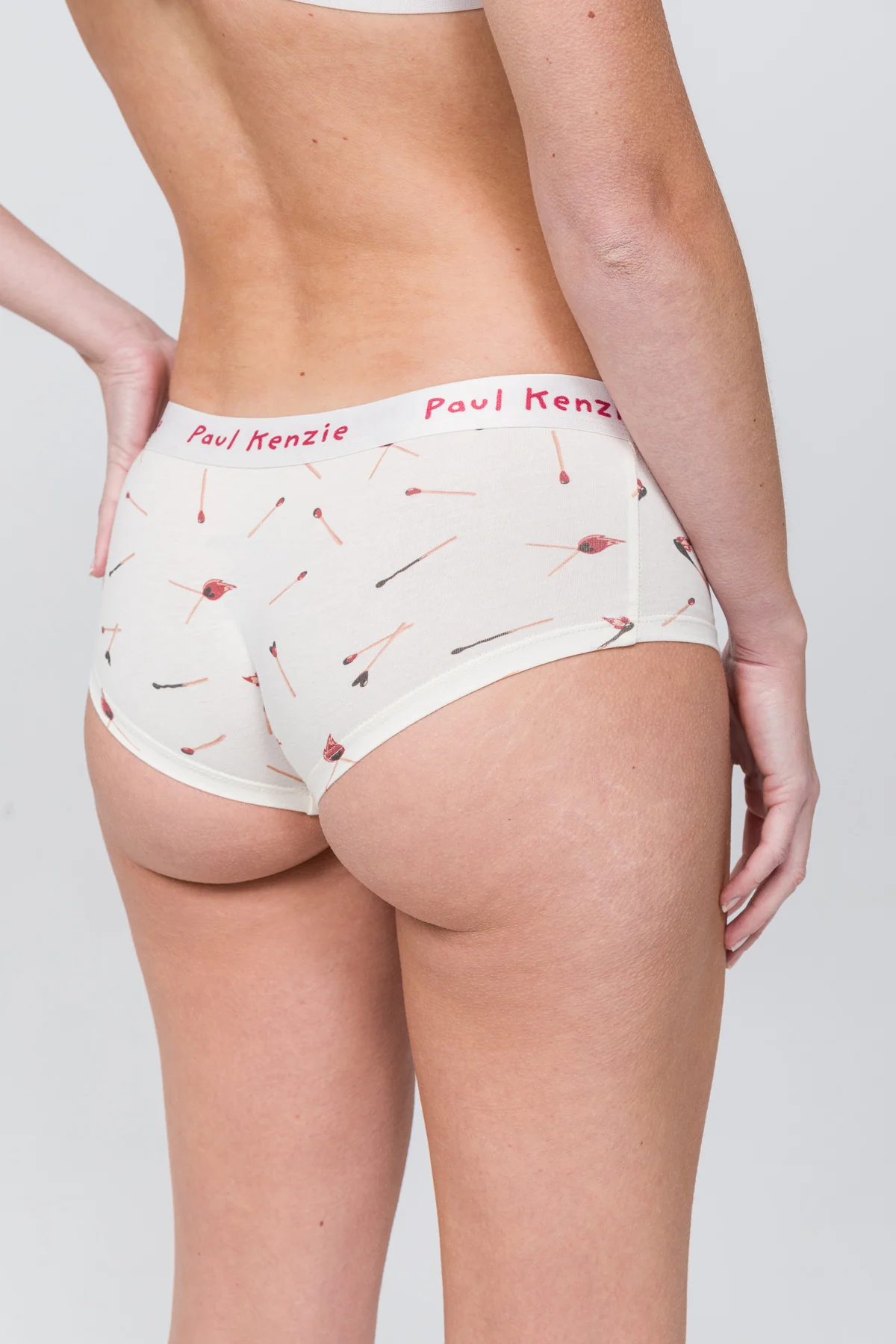 Desenli Kadın Boyshort Külot - Valentine Collection - Perfect Match - Image 7