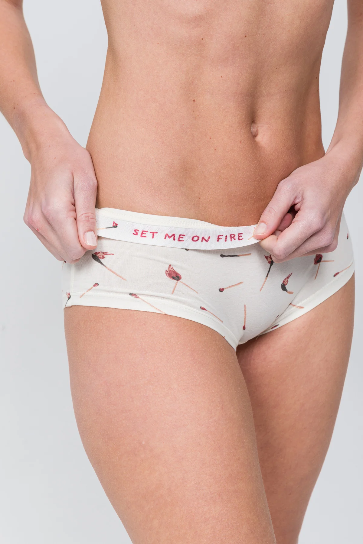 Desenli Kadın Boyshort Külot - Valentine Collection - Perfect Match - Image 8