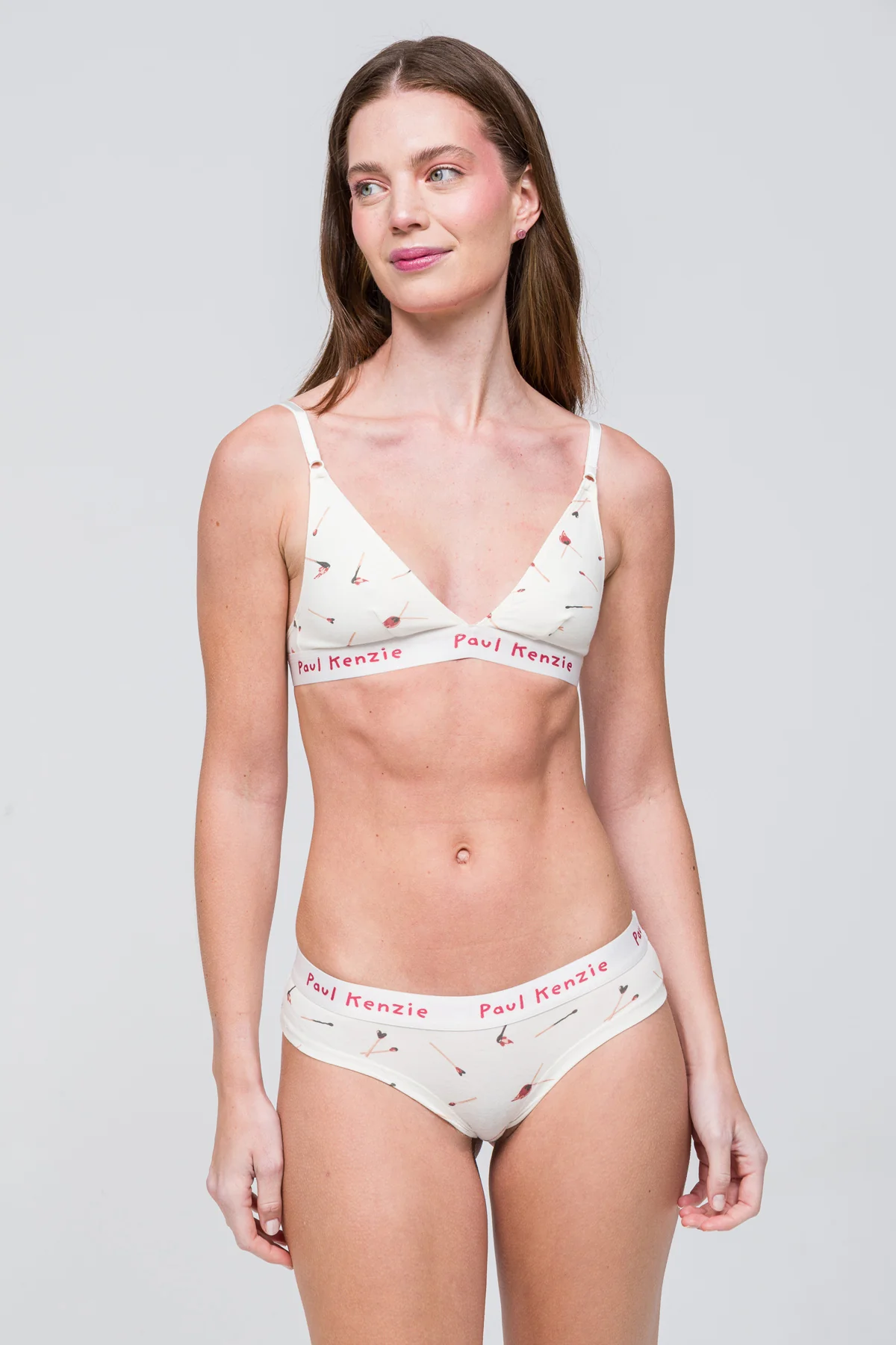 Desenli Kadın Cheeky Külot - Valentine Collection - Perfect Match - Image 4