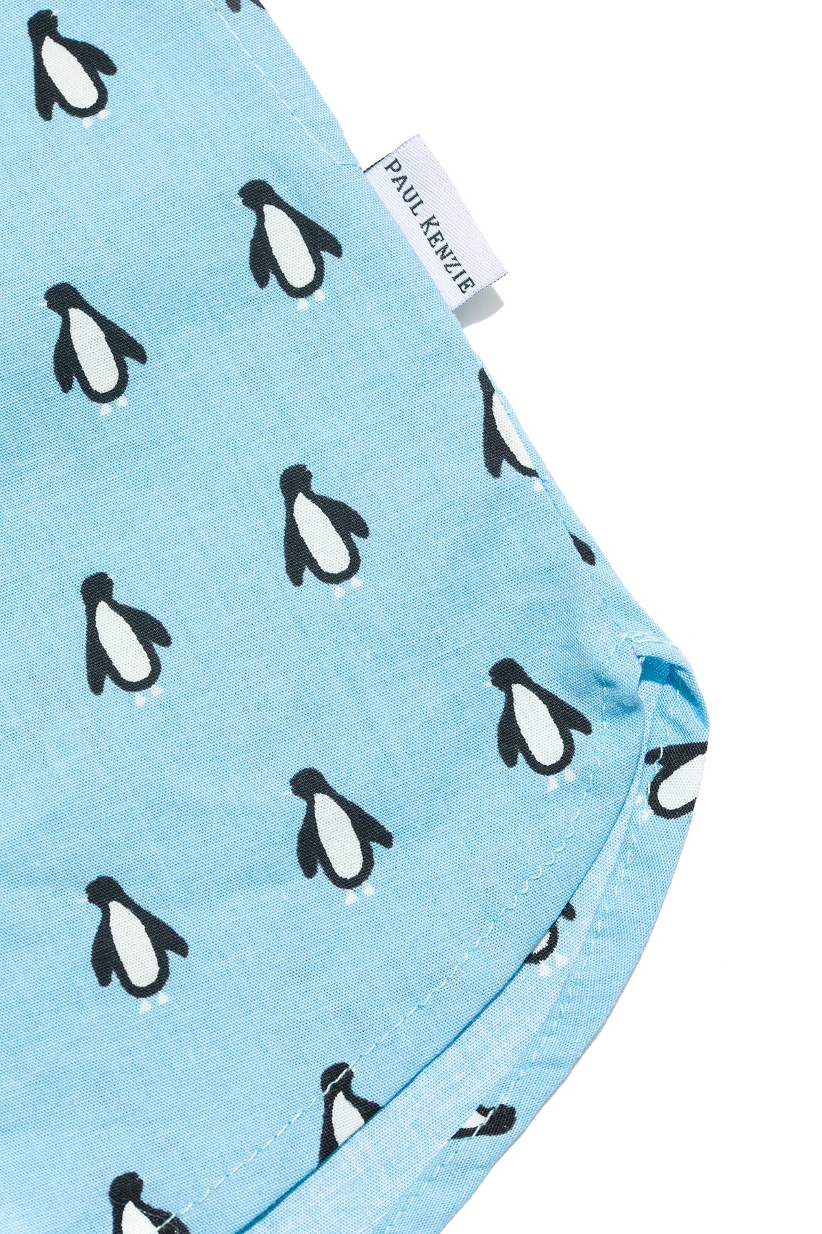 Desenli Kadın Ev Şort – Chill Space Collection – Cool Like Penguin - Image 7