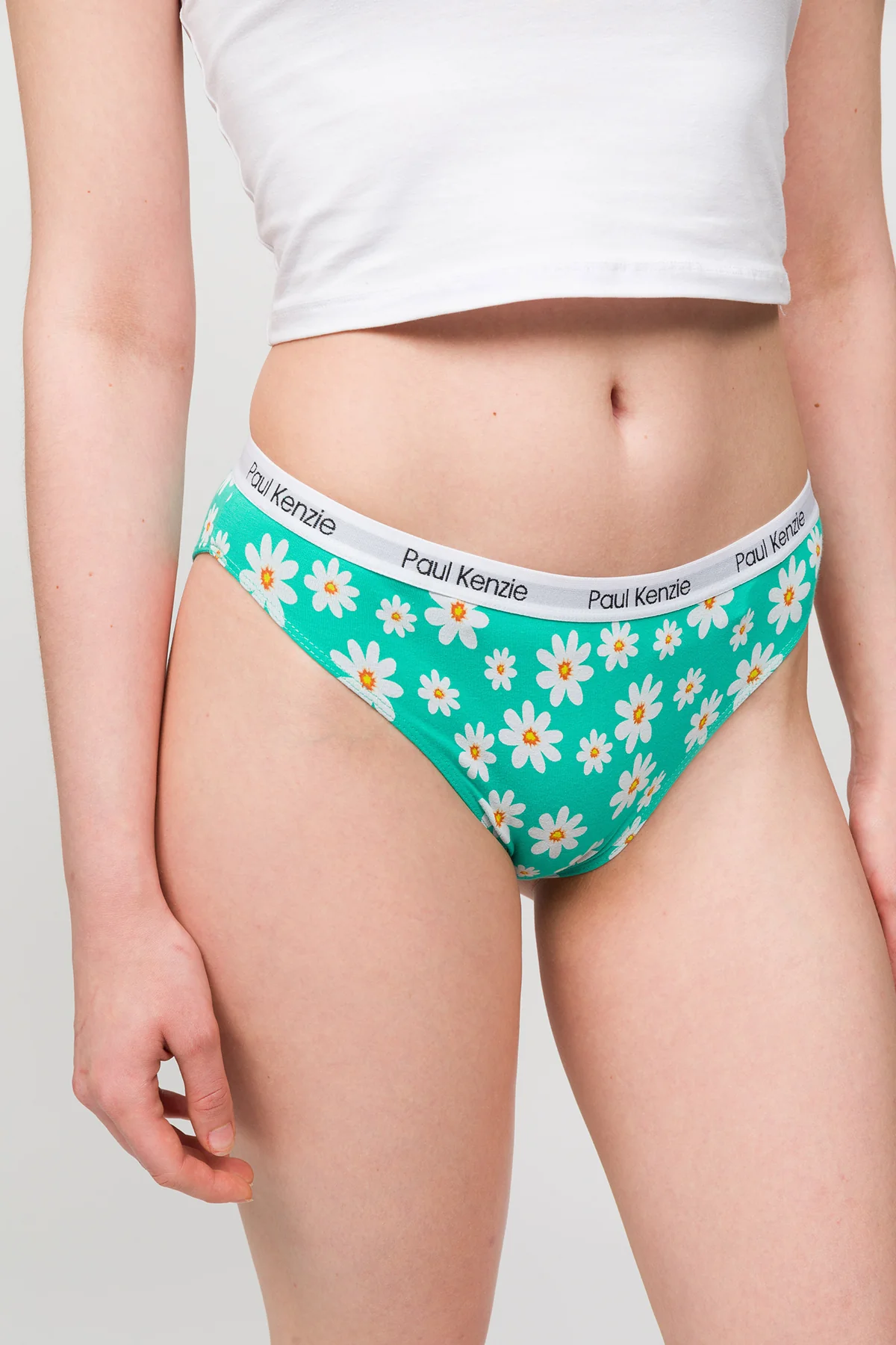 Desenli Kadın Slip Külot - Couple Collection Daisy - Image 4