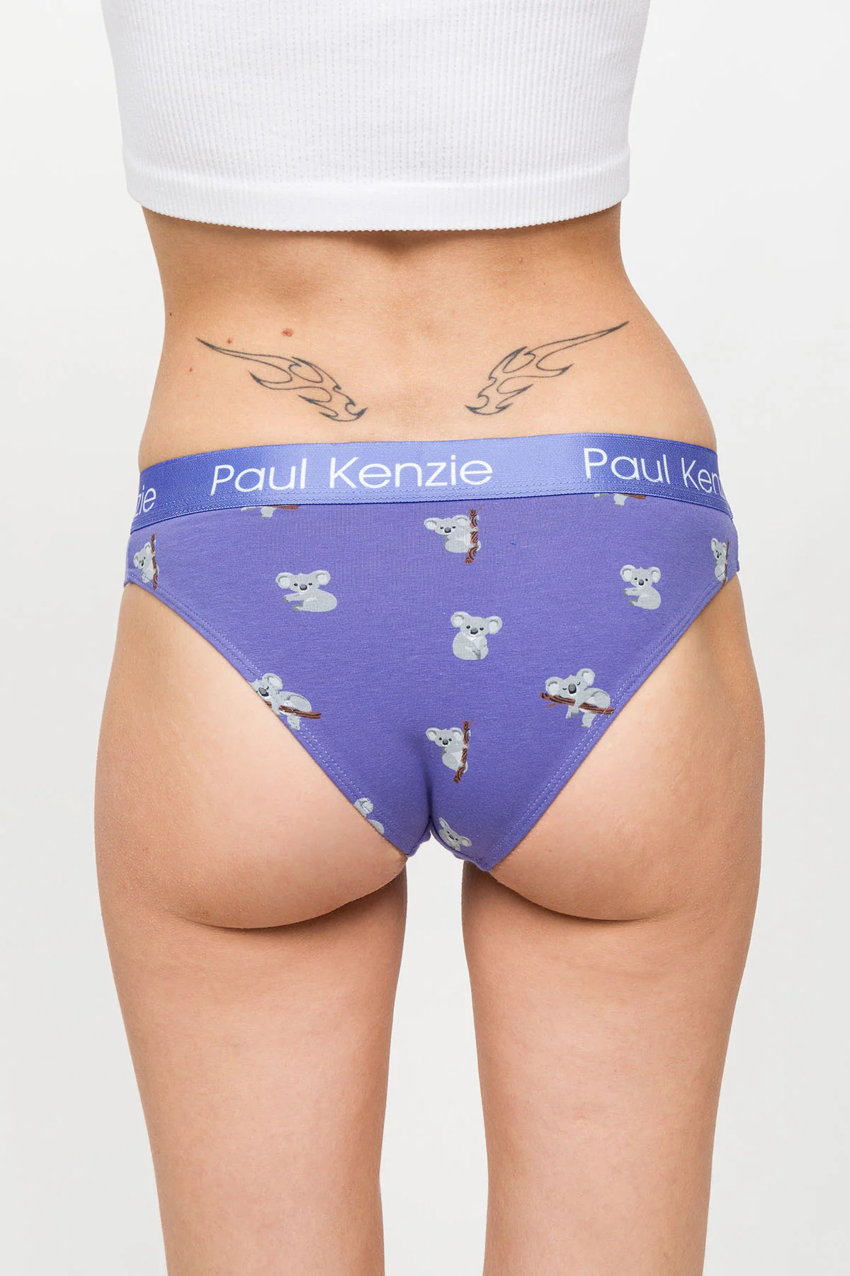 Desenli Kadın Slip Külot – Eco Characters – Koala - Image 7