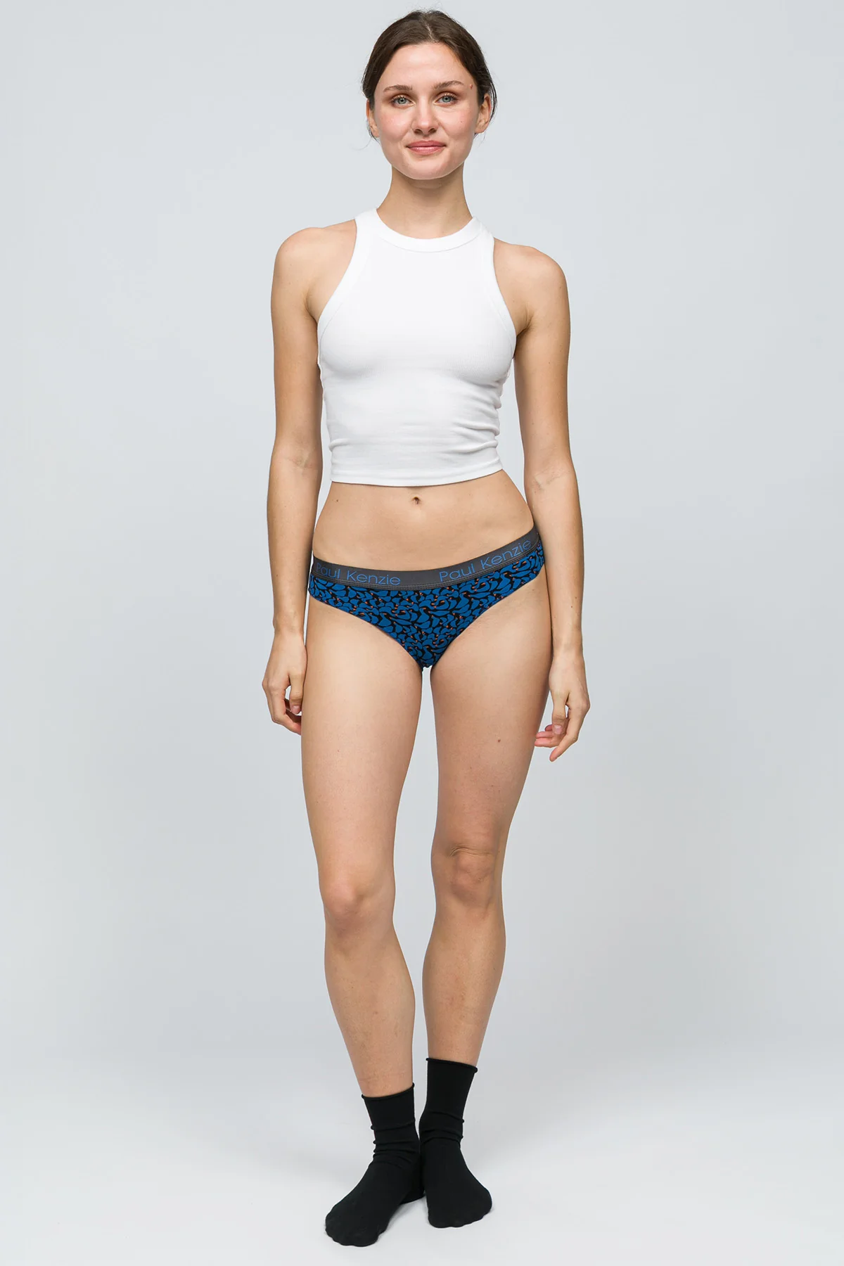 Desenli Kadın Slip Külot - Goose - Image 3
