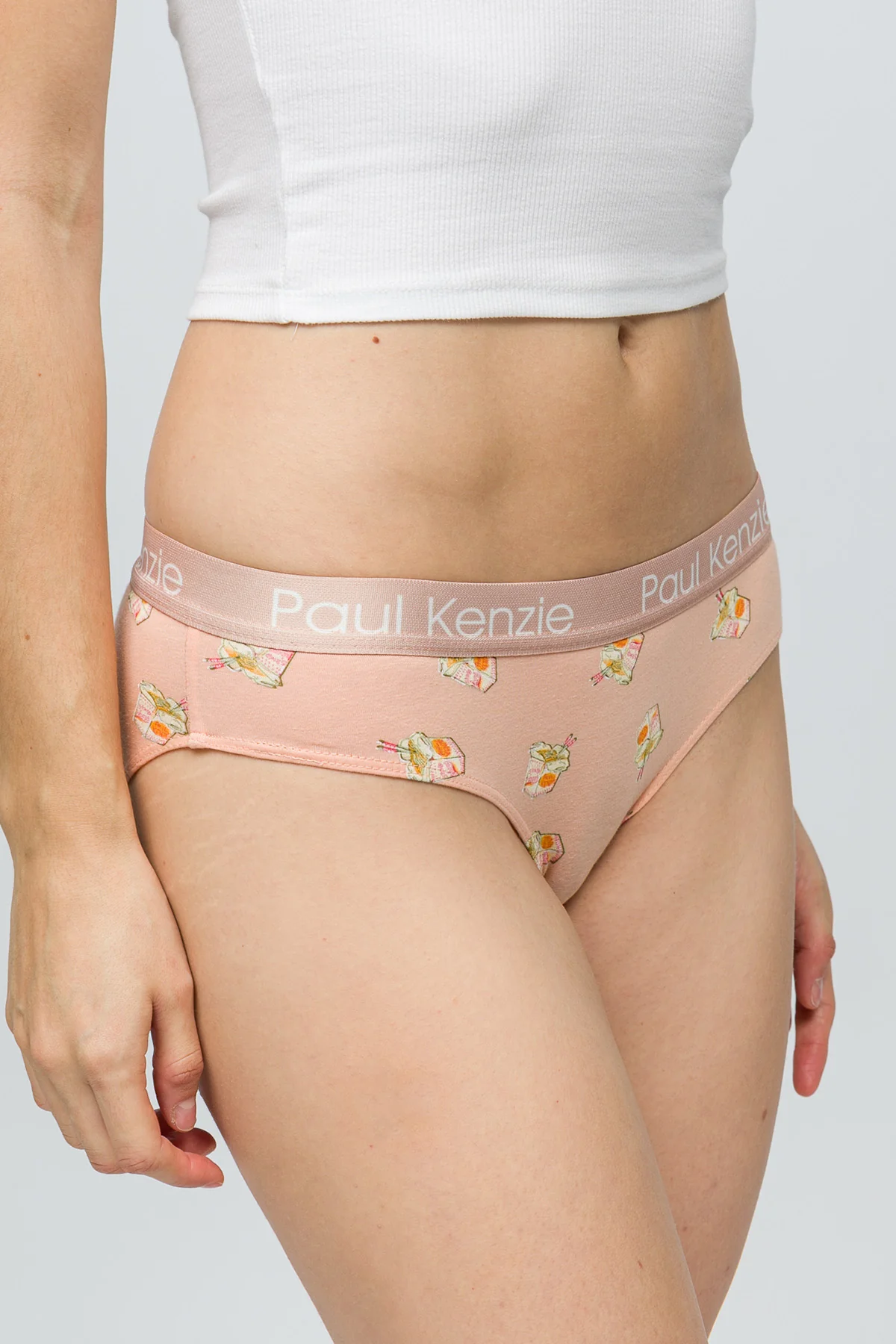 Desenli Kadın Slip Külot - Noodle - Image 6
