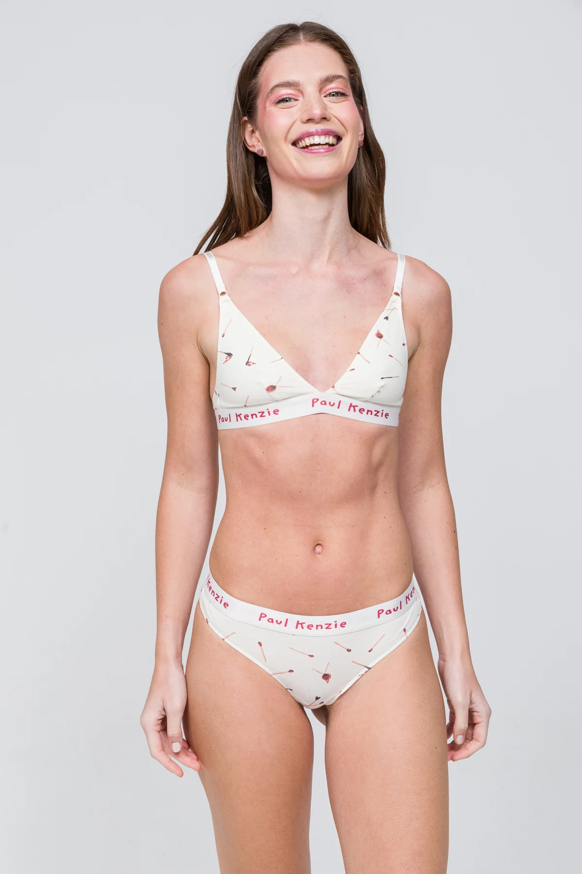 Desenli Kadın String Külot - Valentine Collection - Perfect Match - Image 4
