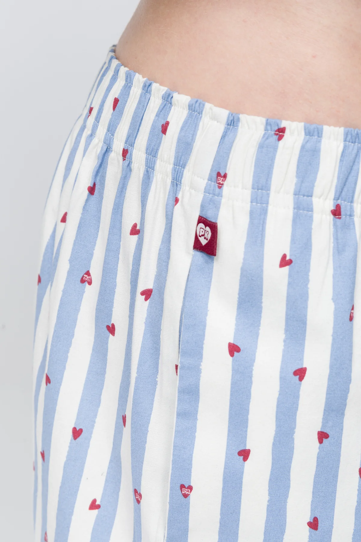 Erkek Ev Şort - Valentine Collection - Love on Line - Image 7