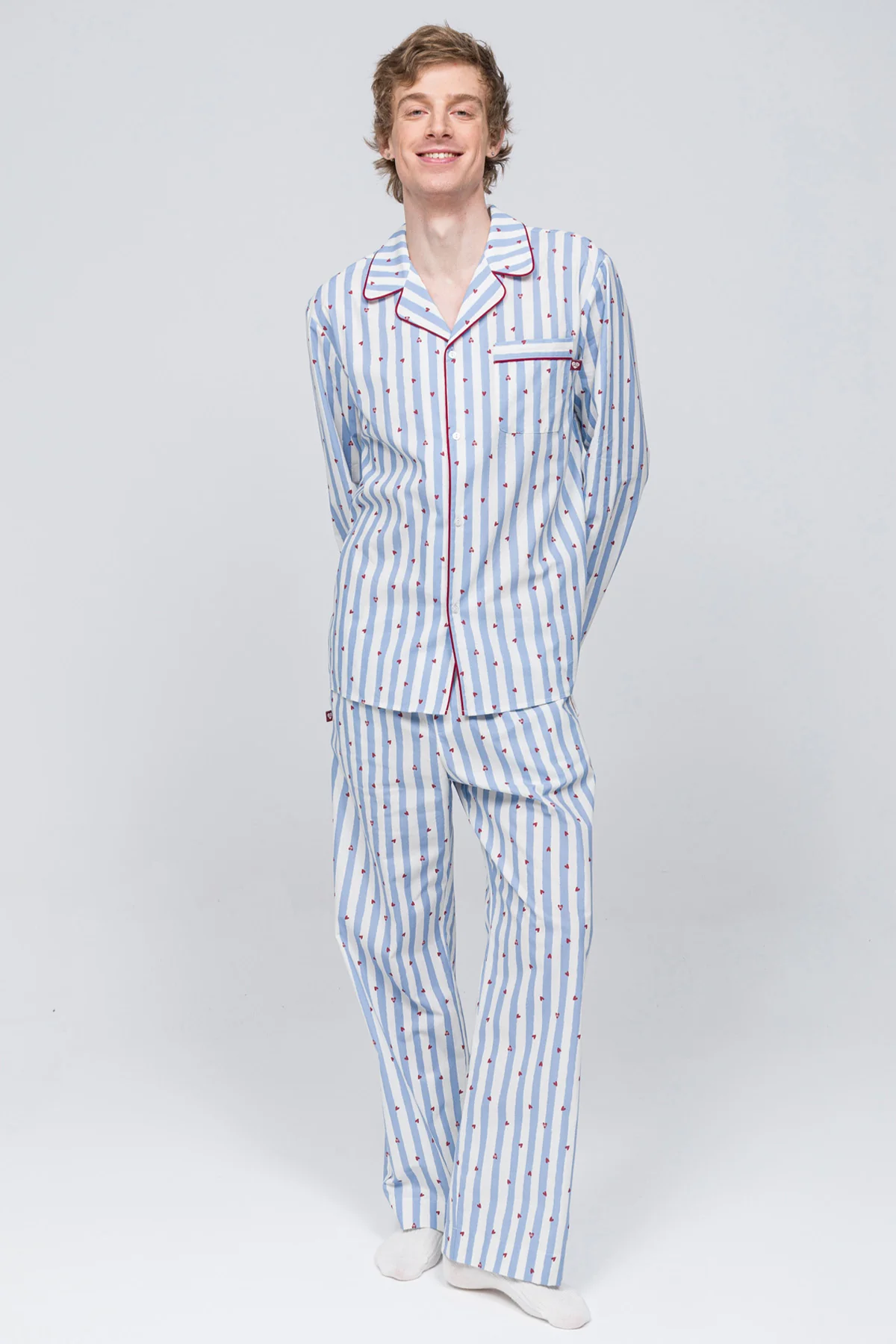 Erkek Pijama Altı - Valentine Collection - Love on Line - Image 3