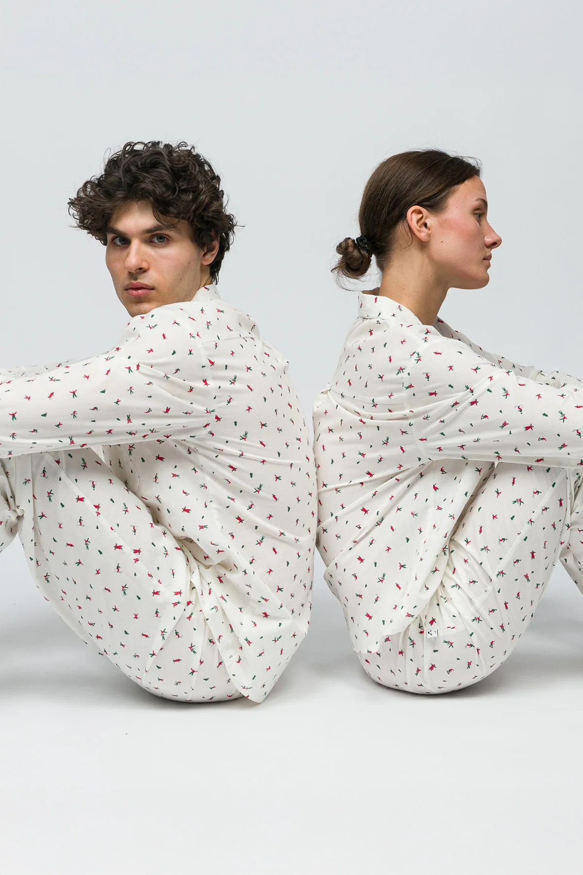Holiday Christmas Pijama Couple - Image 2