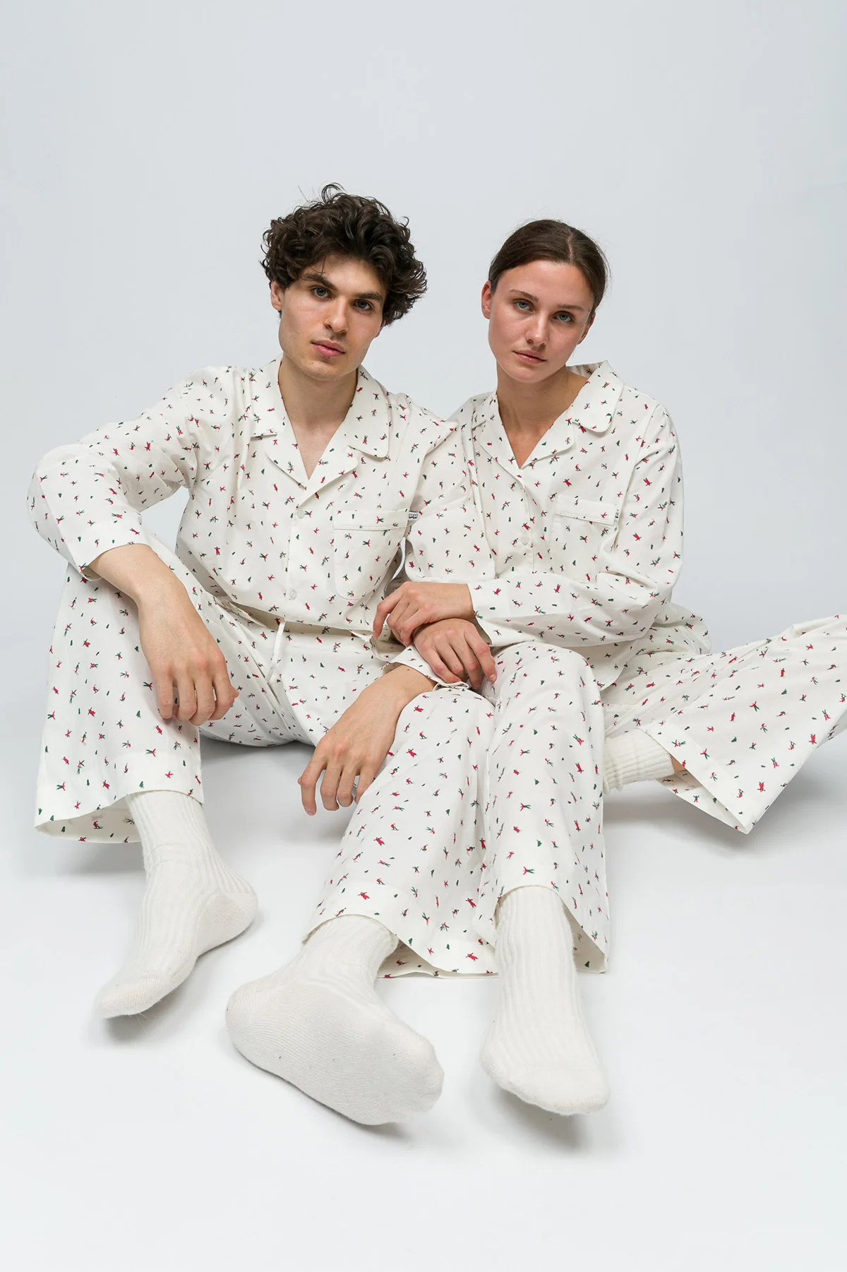 Holiday Christmas Pijama Couple - Image 4