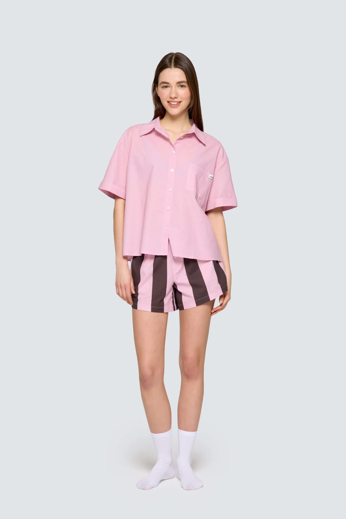 Kadın Pijama Altı - Pink & Ganache - Image 5