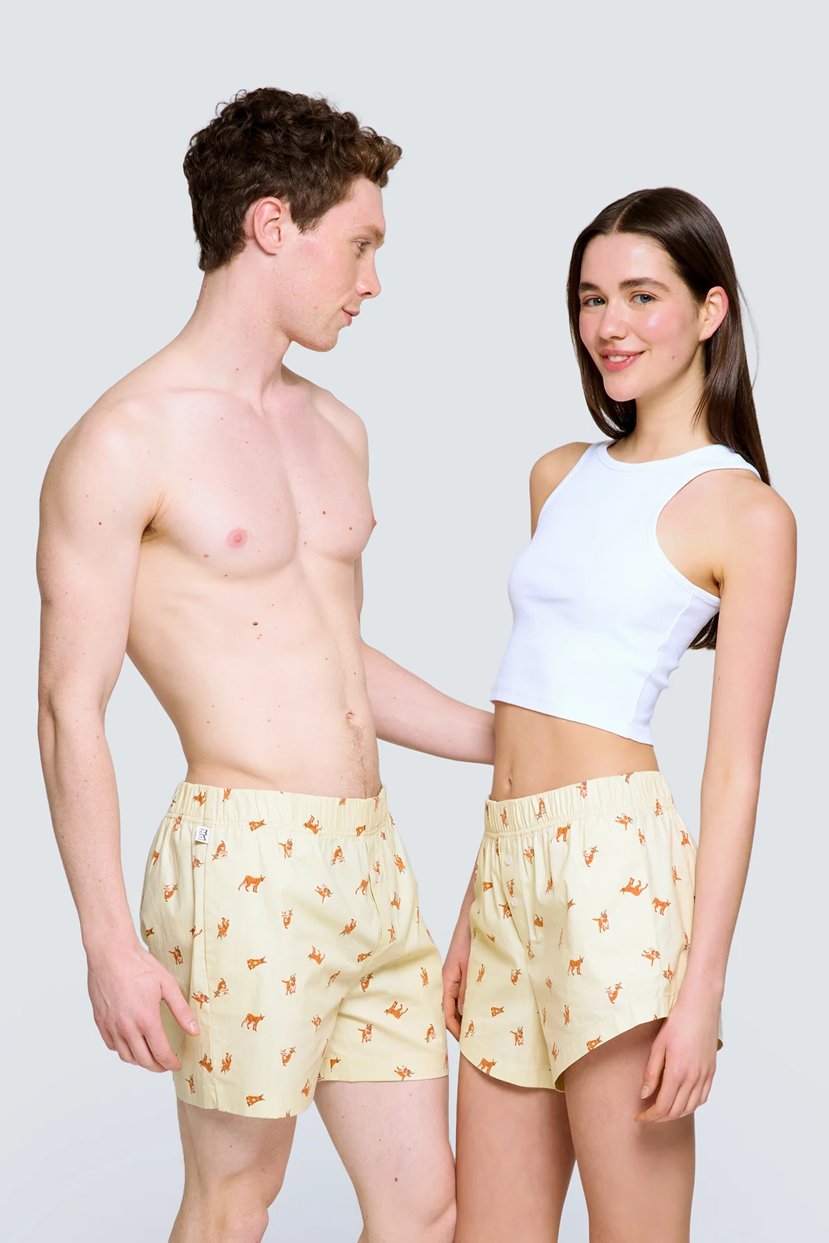 Karakulak Ev Şort Couple - Image 2