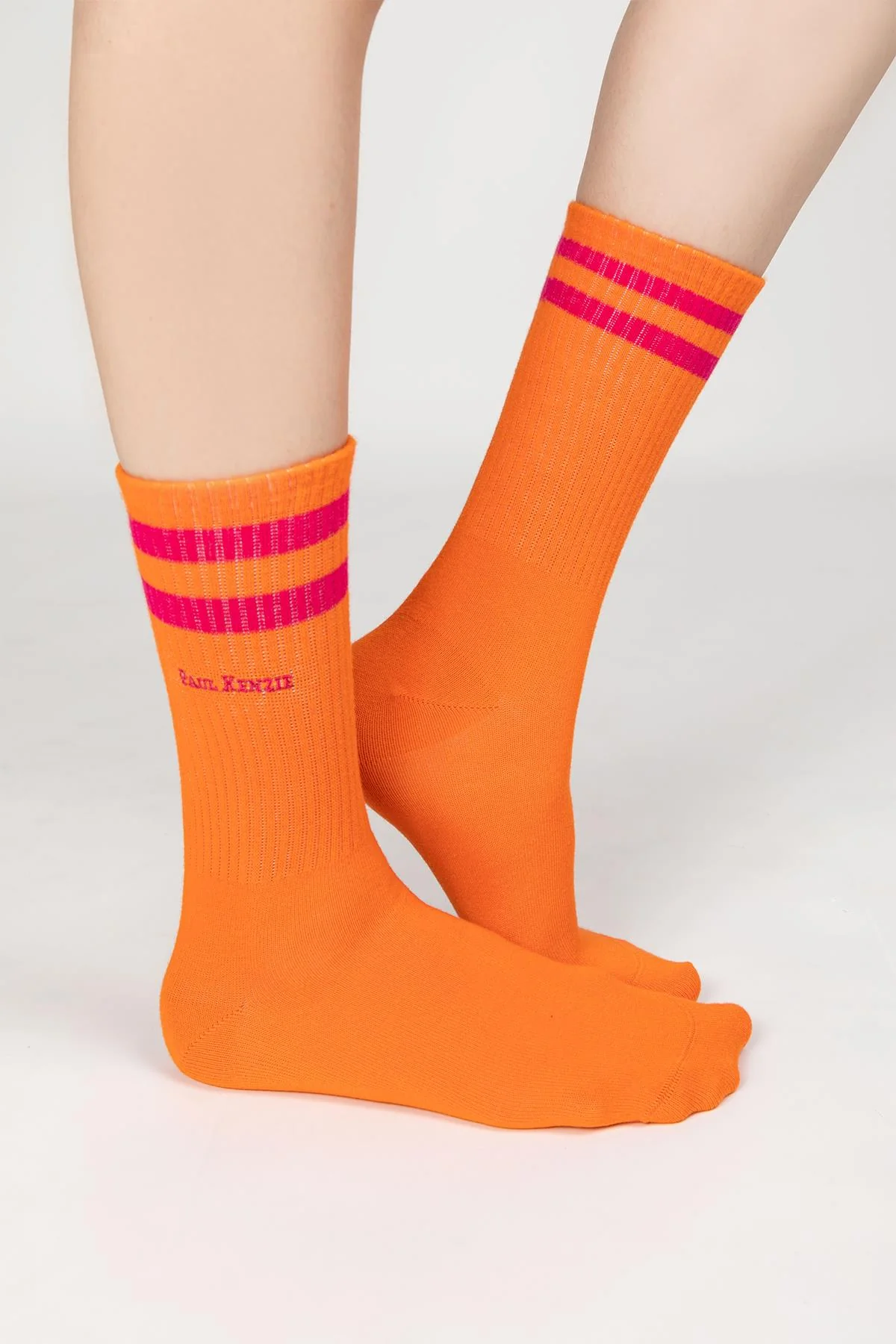 Motley Socks Unisex Nakışlı Uzun Tenis Çorap - Rainbow 4 - Image 4