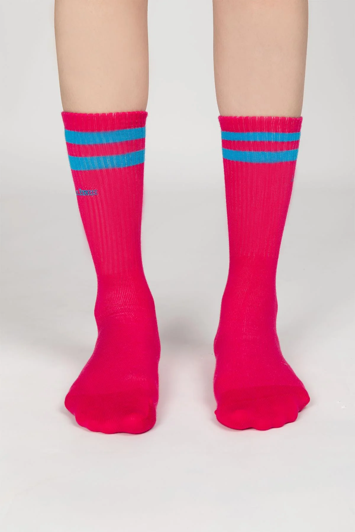 Motley Socks Unisex Nakışlı Uzun Tenis Çorap - Rainbow 5 - Image 3