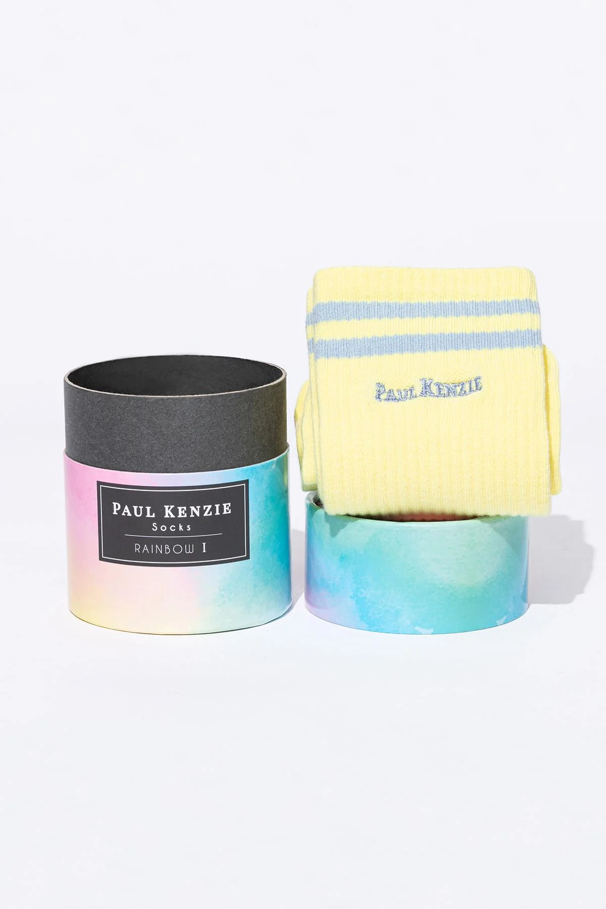 Motley Socks Unisex Nakışlı Uzun Tenis Çorap - Rainbow 1