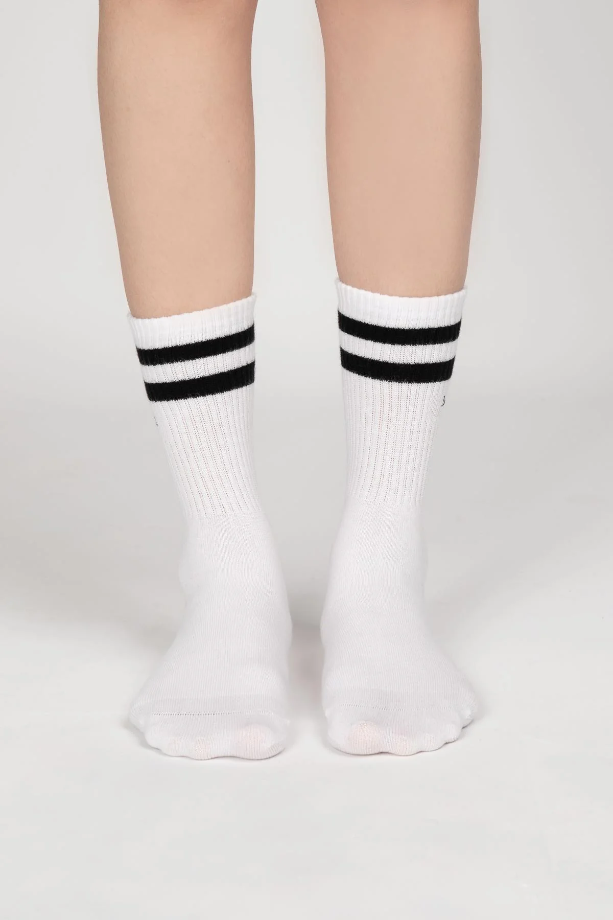 Motley Socks Unisex Nakışlı Uzun Tenis Çorap - Zebra - Image 3