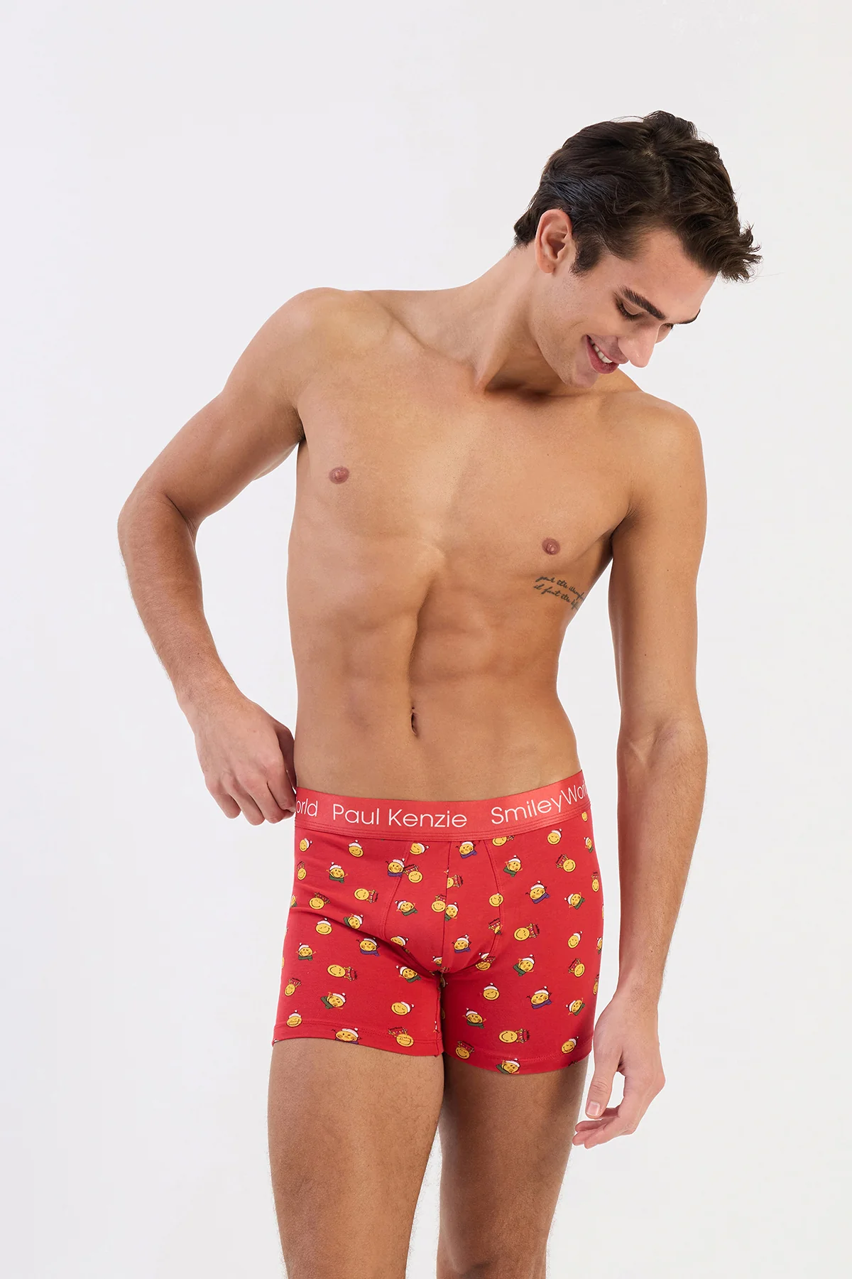 Paul Kenzie | SmileyWorld - Christmas Collection - Erkek Boxer 5 - Image 3