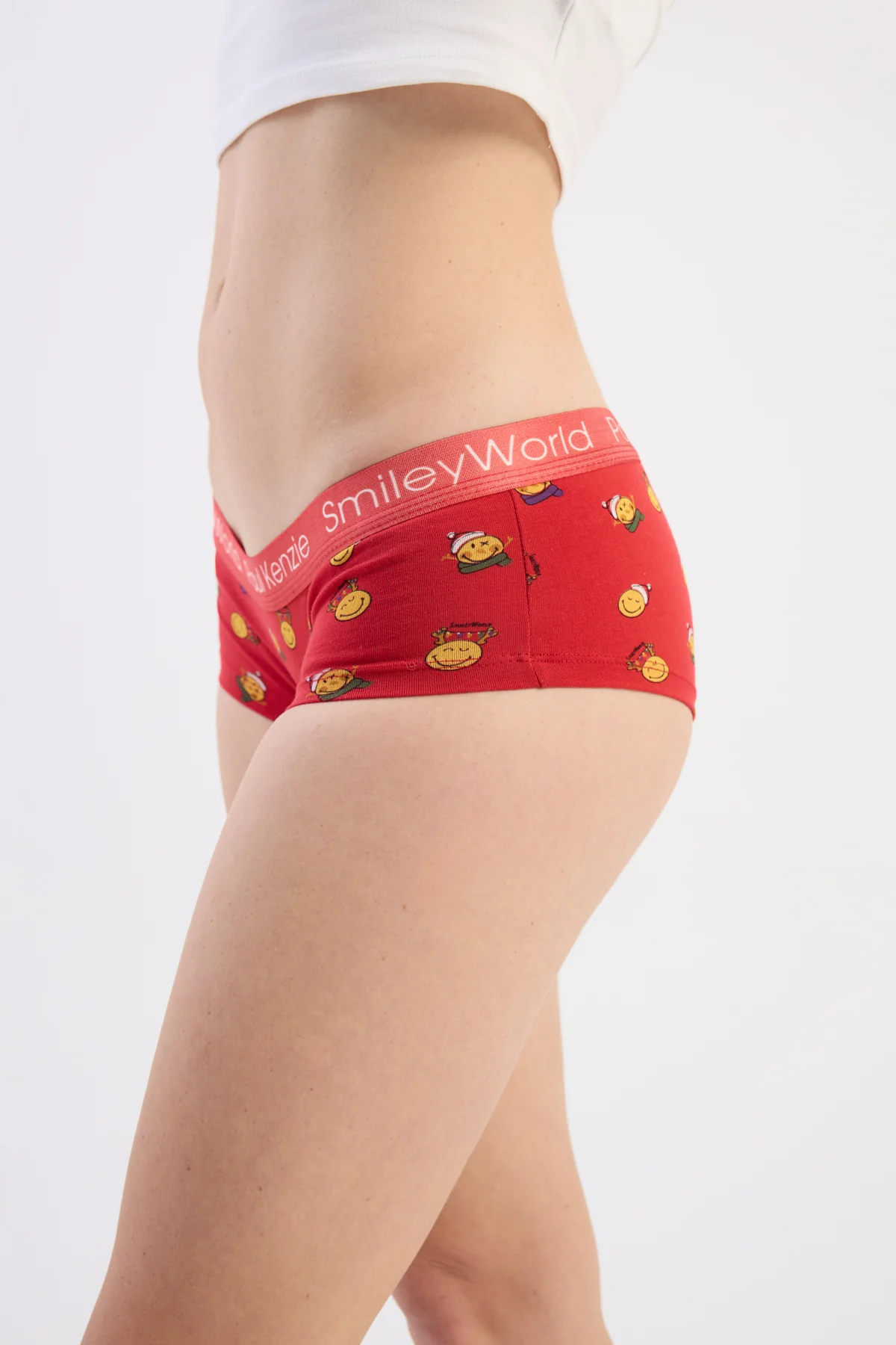 Paul Kenzie | SmileyWorld - Christmas Collection - Kadın Boyshort Külot 5 - Image 5