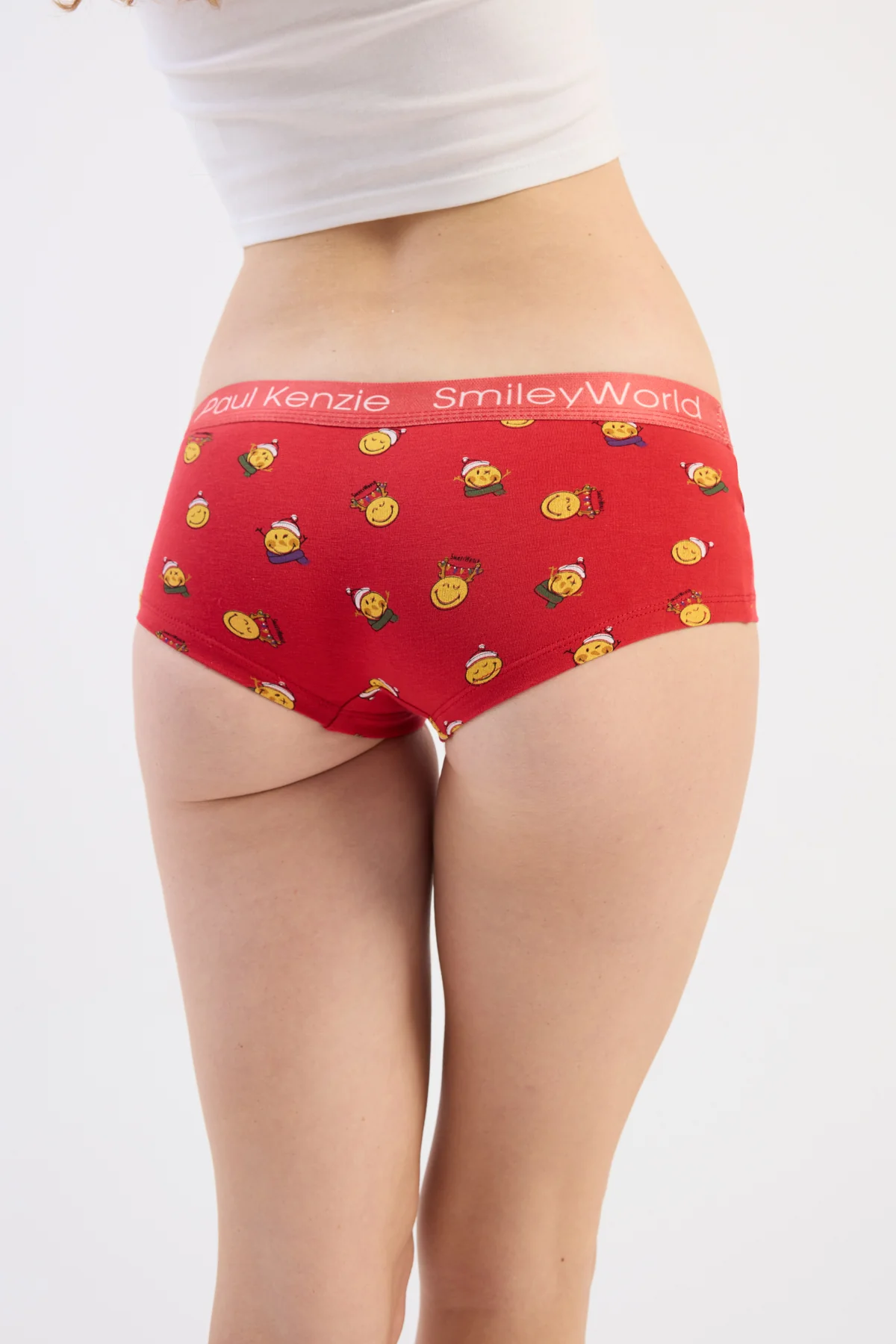 Paul Kenzie | SmileyWorld - Christmas Collection - Kadın Boyshort Külot 5 - Image 6