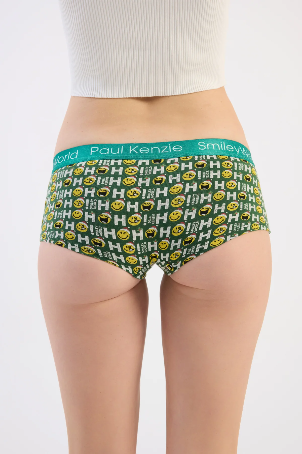 Paul Kenzie | SmileyWorld - Christmas Collection - Kadın Boyshort Külot 6 - Image 6
