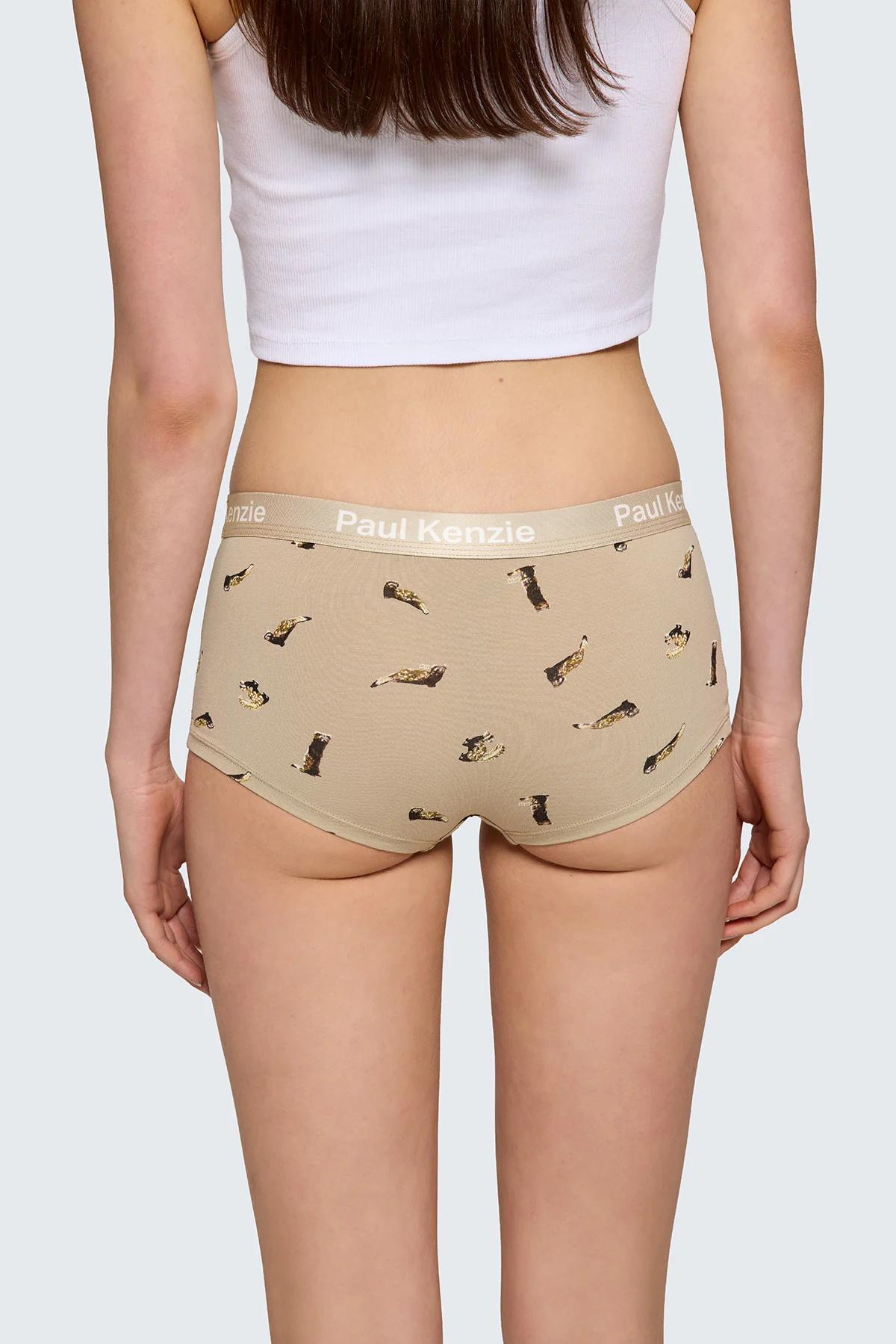 Paul Kenzie x Doğa Derneği - Desenli Kadın Boyshort Külot - Alaca Sansar - Image 8