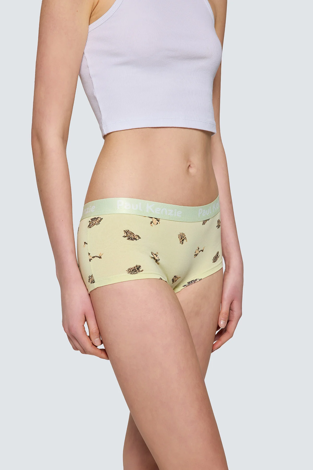 Paul Kenzie x Doğa Derneği - Desenli Kadın Boyshort Külot - Toros Kurbağası - Image 6