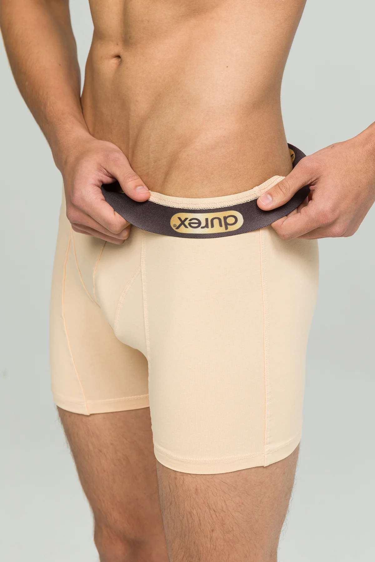Paul Kenzie x Durex - Cepli Erkek Boxer - Nude - Image 7
