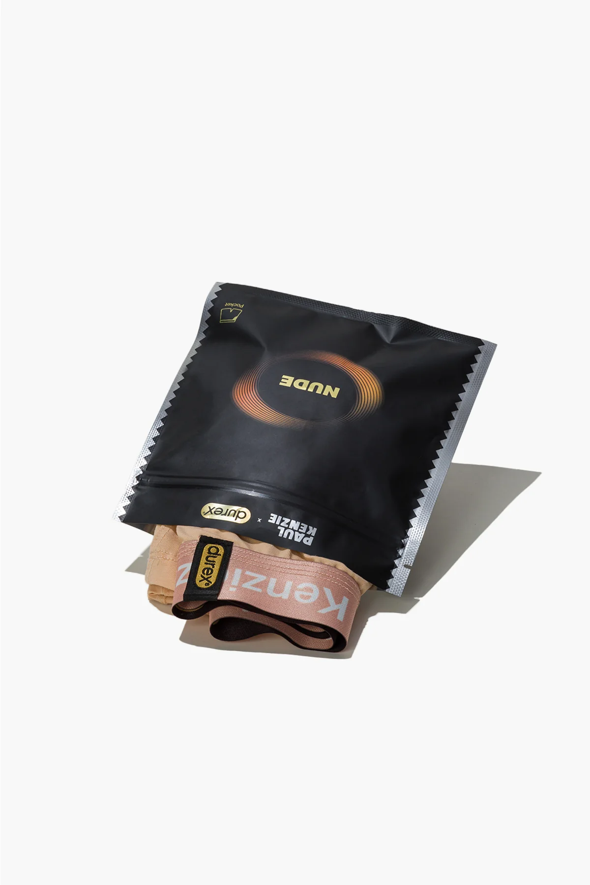 Paul Kenzie x Durex - Cepli Erkek Boxer - Nude - Image 9
