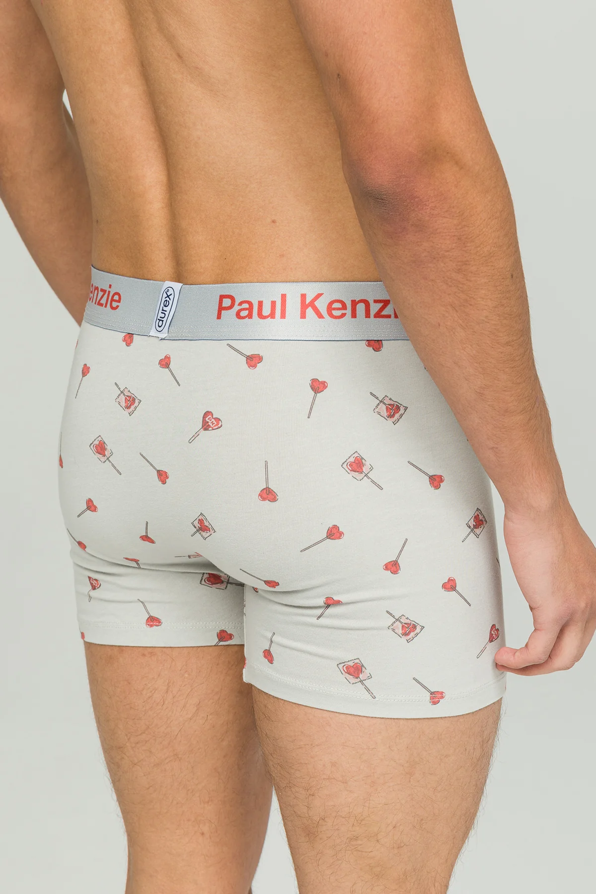 Paul Kenzie x Durex - Desenli Erkek Boxer - Lovepop - Image 7