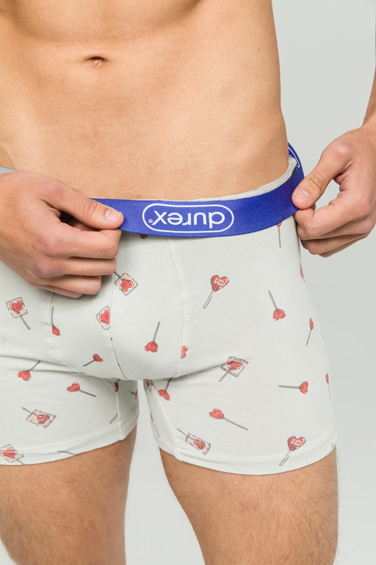 Paul Kenzie x Durex - Desenli Erkek Boxer - Lovepop - Image 9