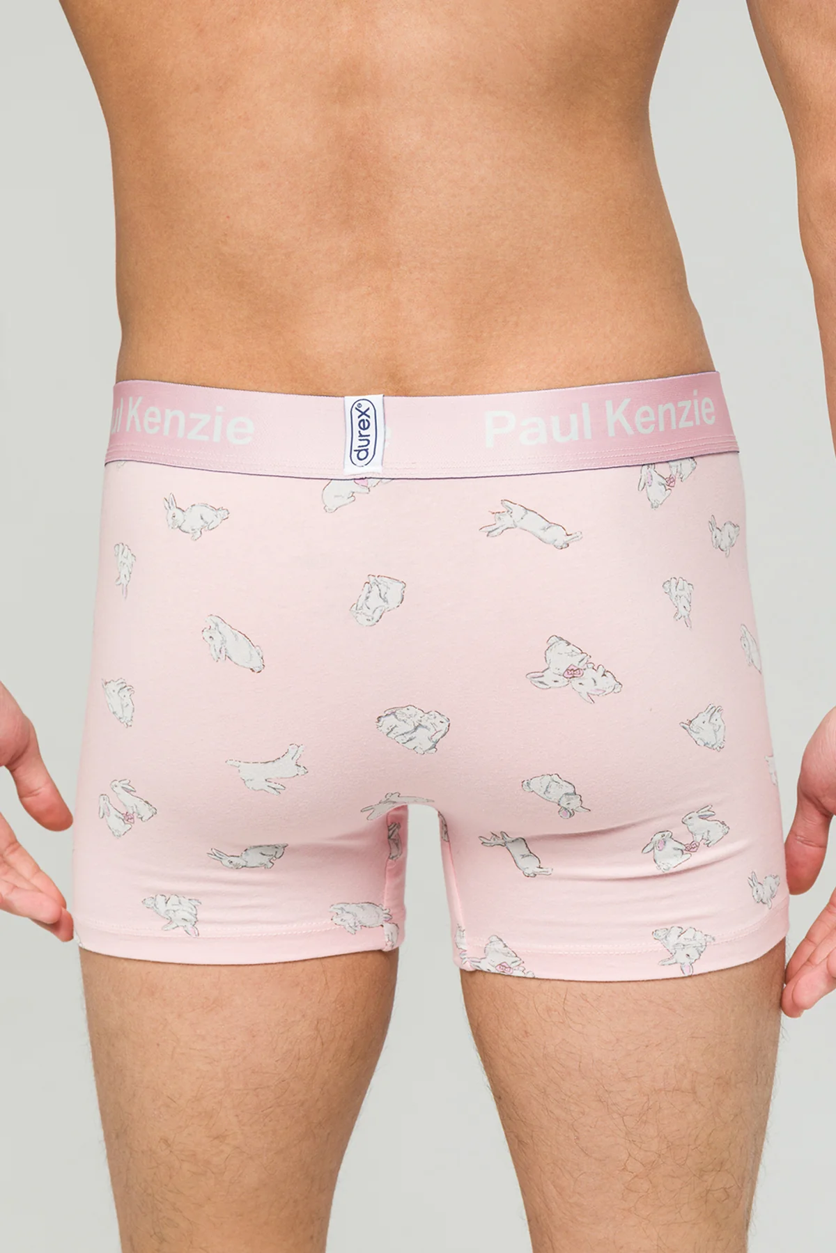 Paul Kenzie x Durex - Desenli Erkek Boxer - White Rabbit - Image 7