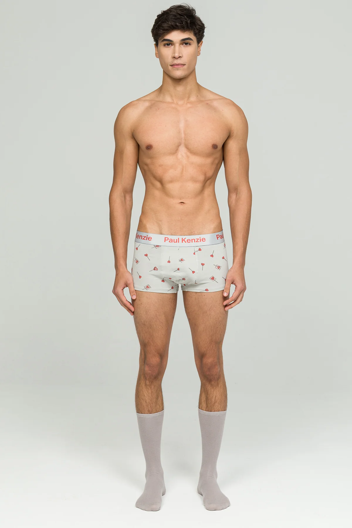 Paul Kenzie x Durex - Desenli Erkek Trunk Boxer - Lovepop - Image 3