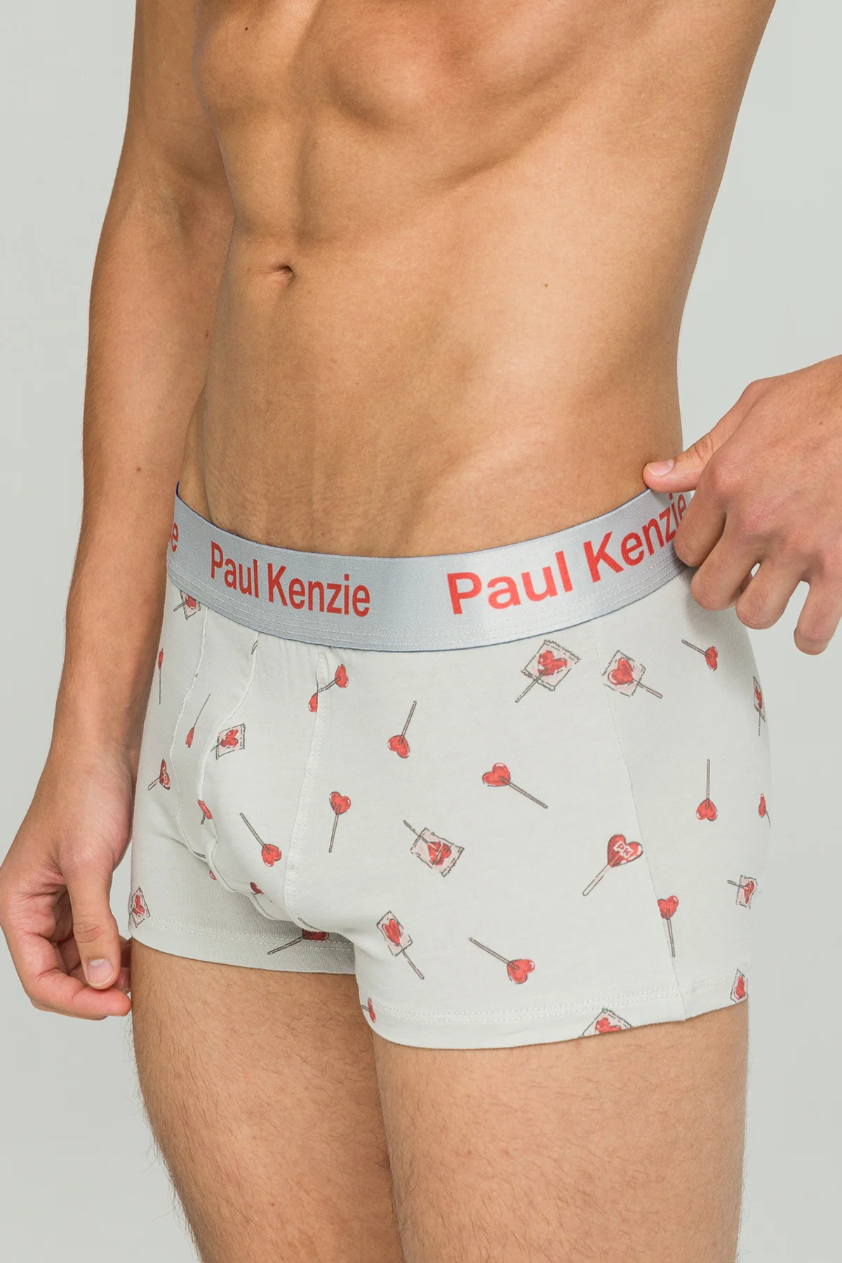 Paul Kenzie x Durex - Desenli Erkek Trunk Boxer - Lovepop - Image 6
