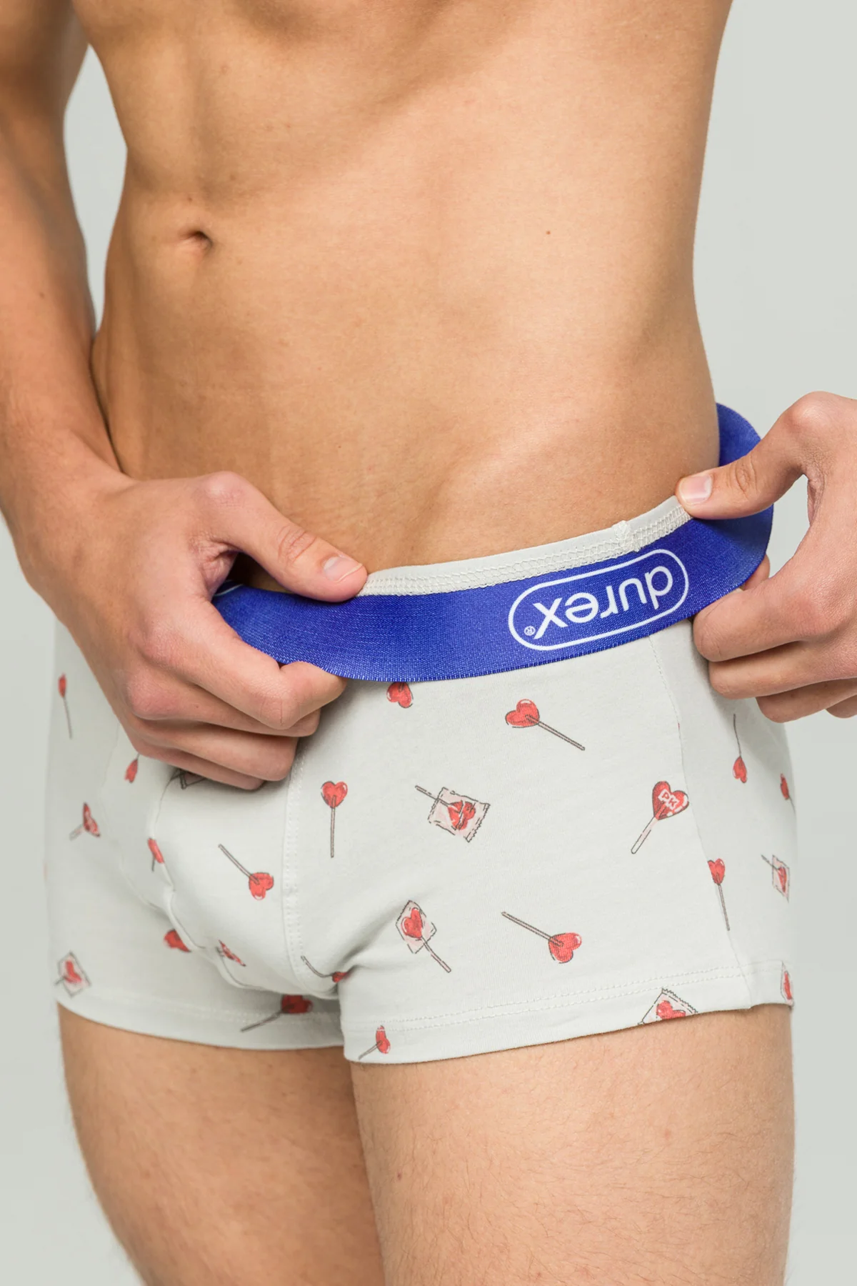 Paul Kenzie x Durex - Desenli Erkek Trunk Boxer - Lovepop - Image 8