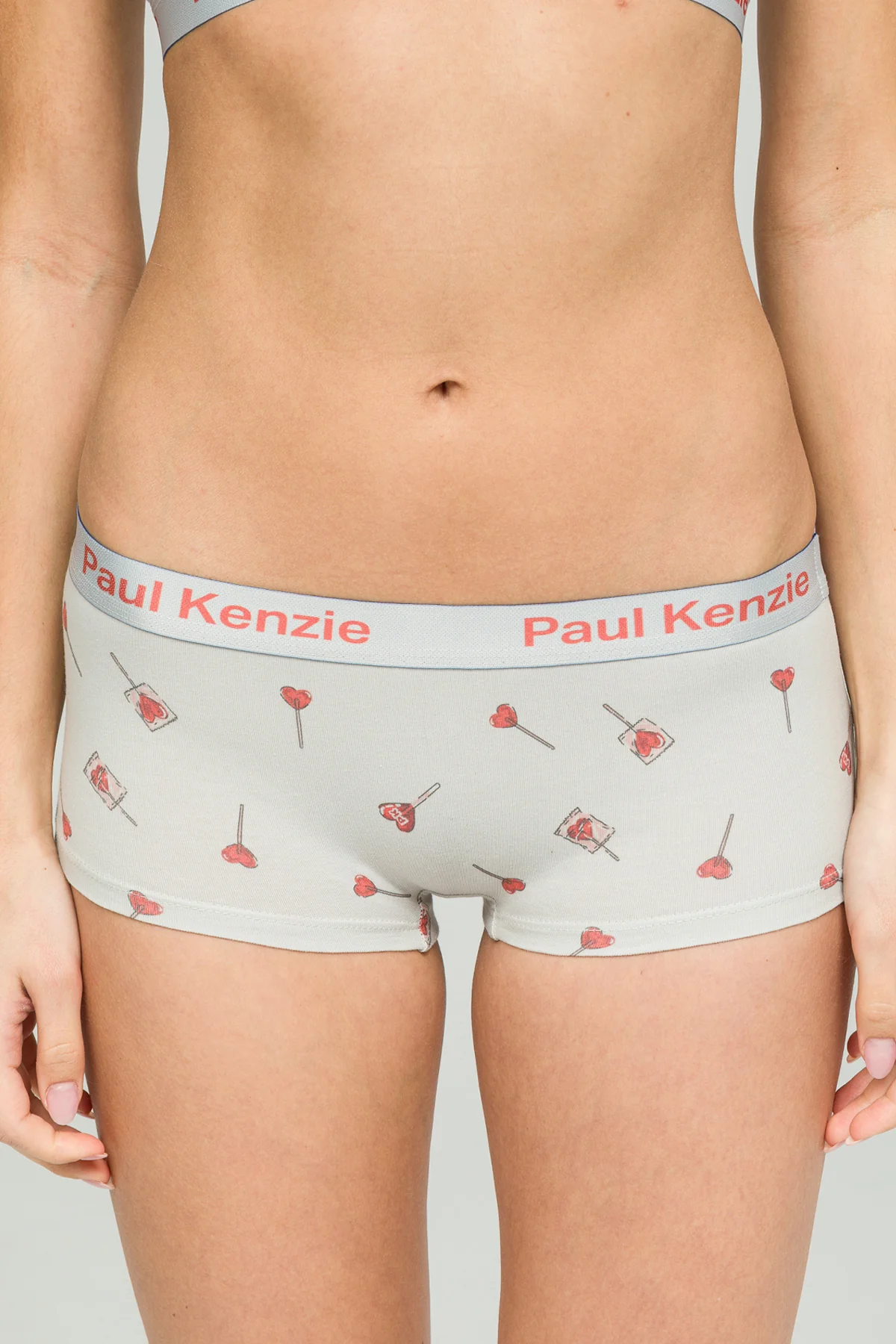 Paul Kenzie x Durex - Desenli Kadın Boyshort Külot - Lovepop - Image 5