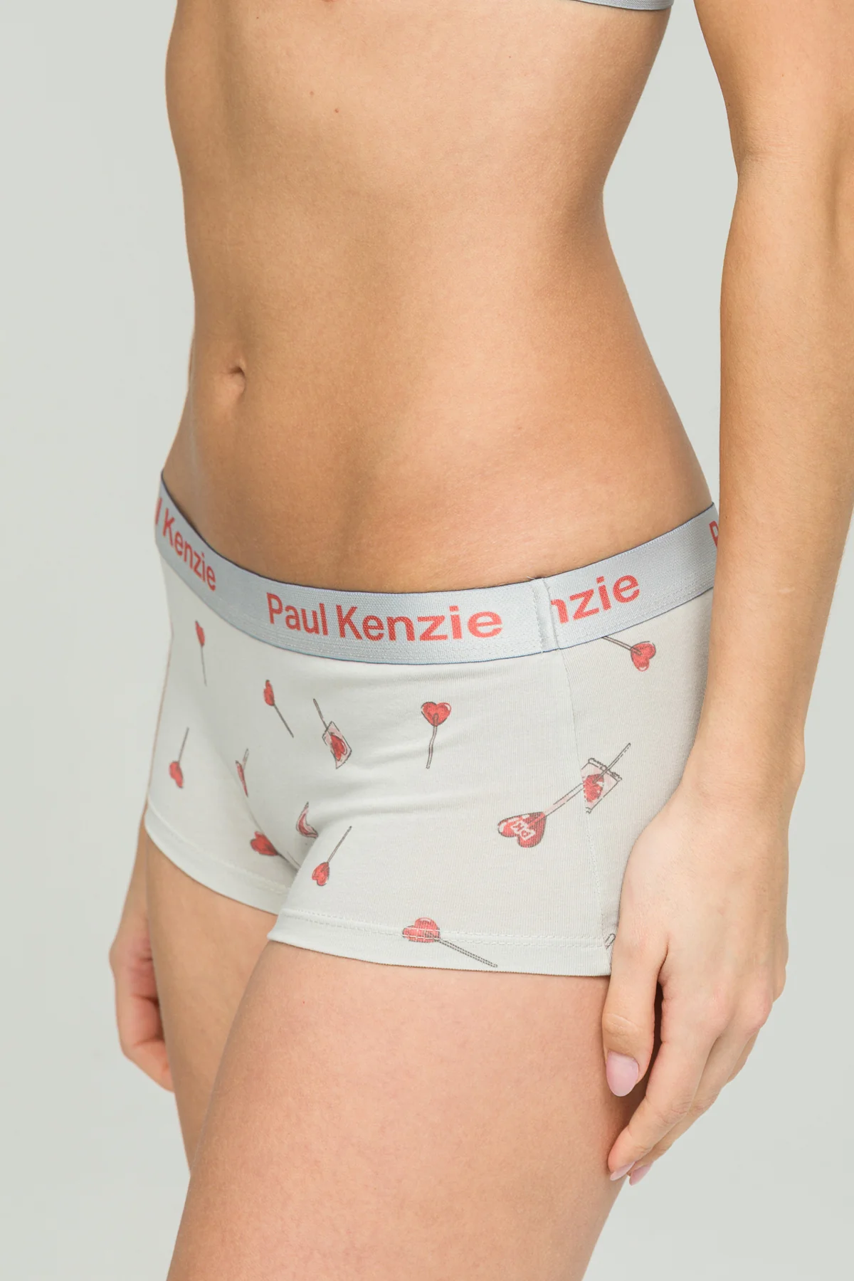 Paul Kenzie x Durex - Desenli Kadın Boyshort Külot - Lovepop - Image 6