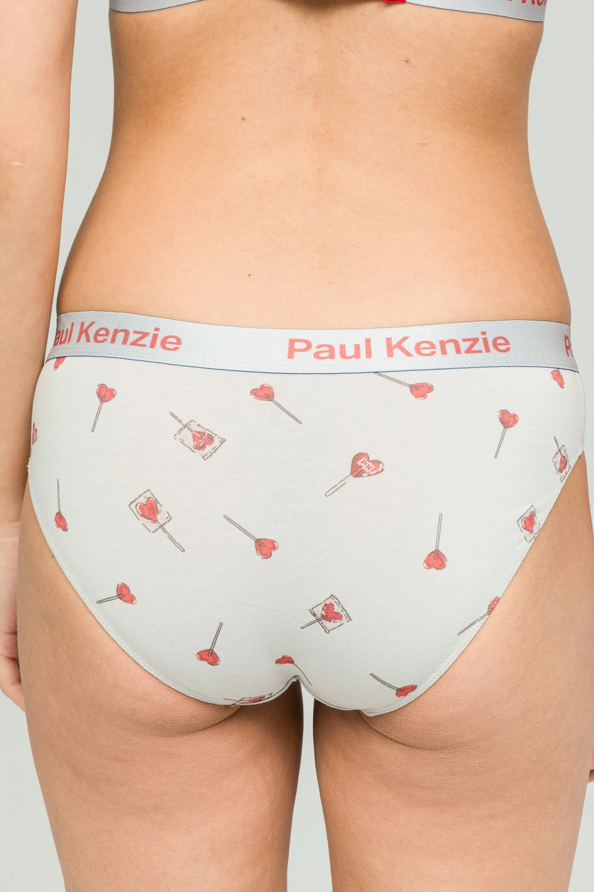 Paul Kenzie x Durex - Desenli Kadın Slip Külot - Lovepop - Image 6