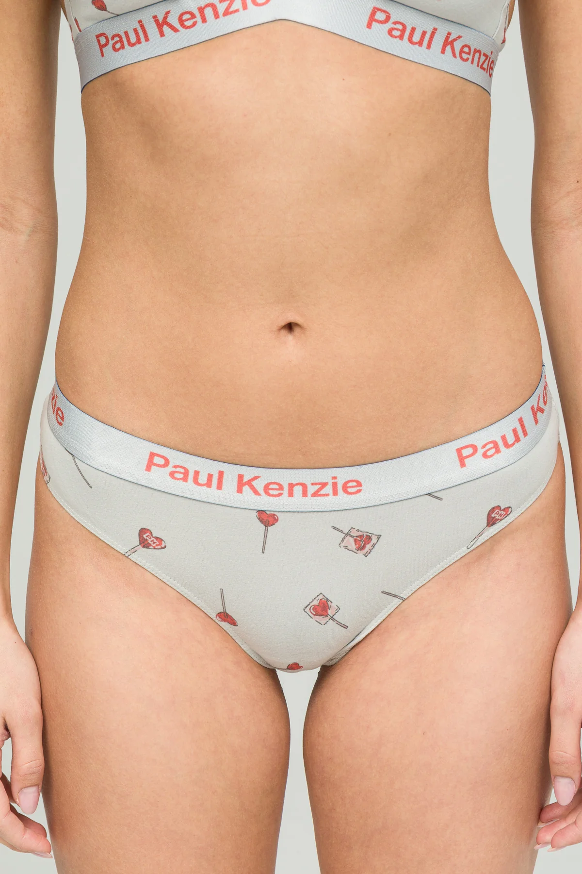 Paul Kenzie x Durex - Desenli Kadın String Külot - Lovepop - Image 6