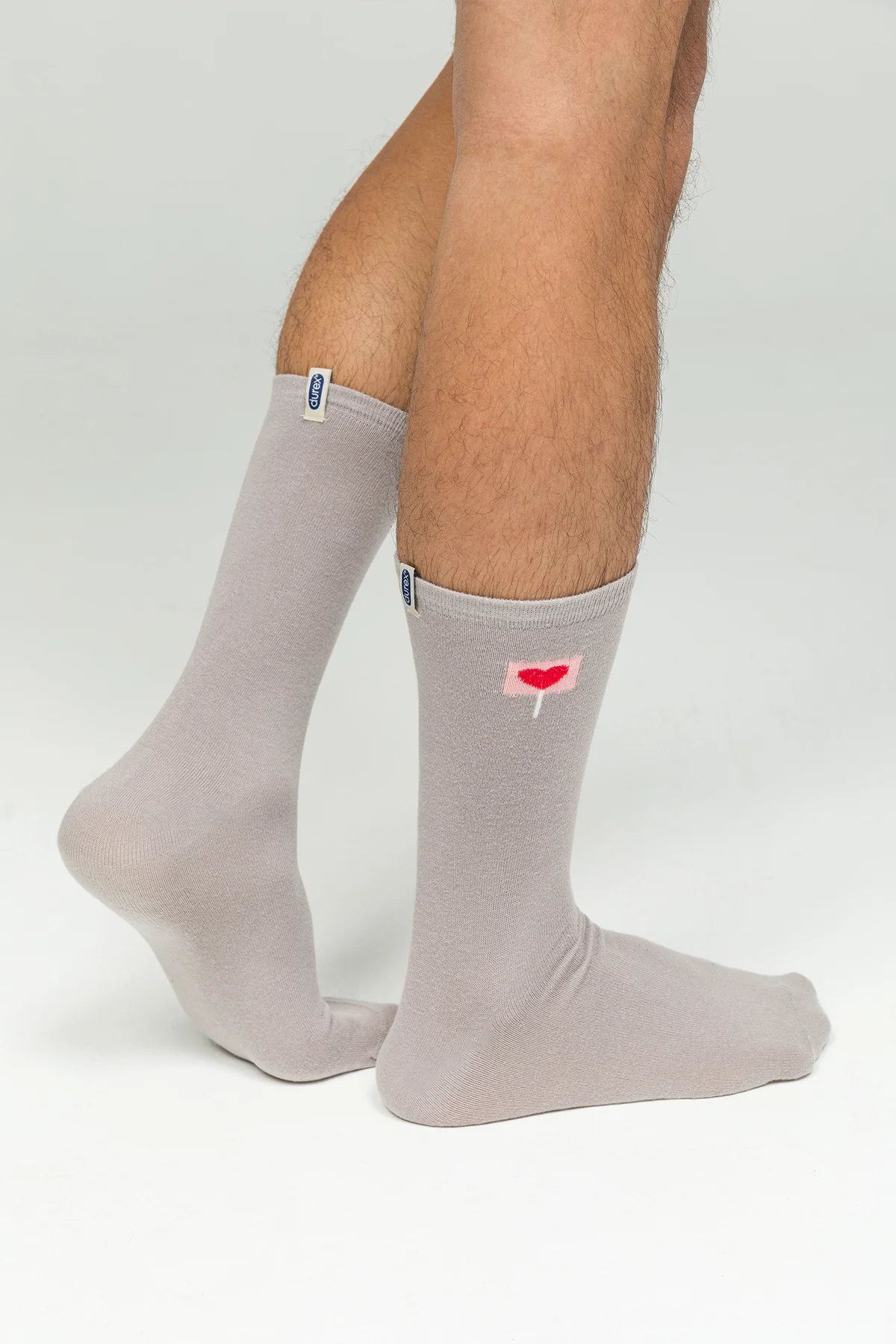 Paul Kenzie x Durex - Desenli Soket Çorap - Lovepop - Image 3