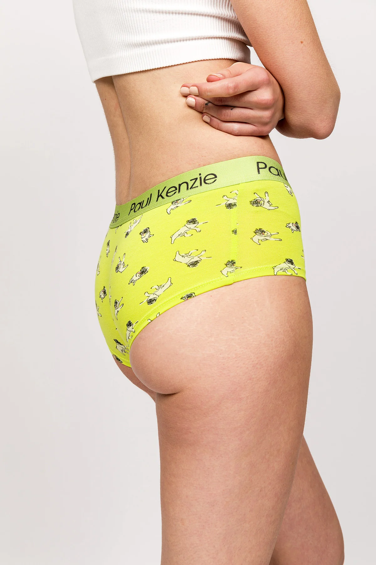 Paul Kenzie x Kurtaran Ev - Desenli Kadın Boyshort Külot - Dani - Image 5