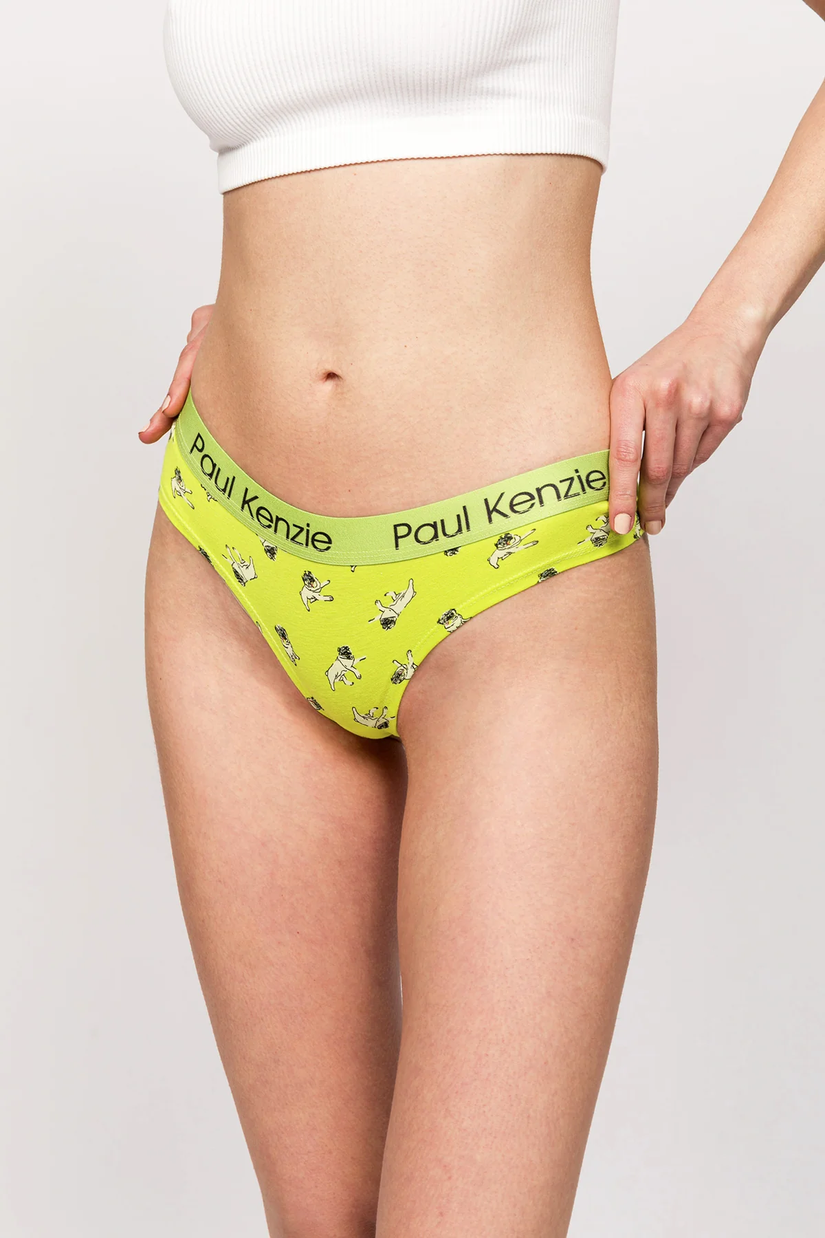 Paul Kenzie x Kurtaran Ev - Desenli Kadın Cheeky Külot - Dani - Image 5