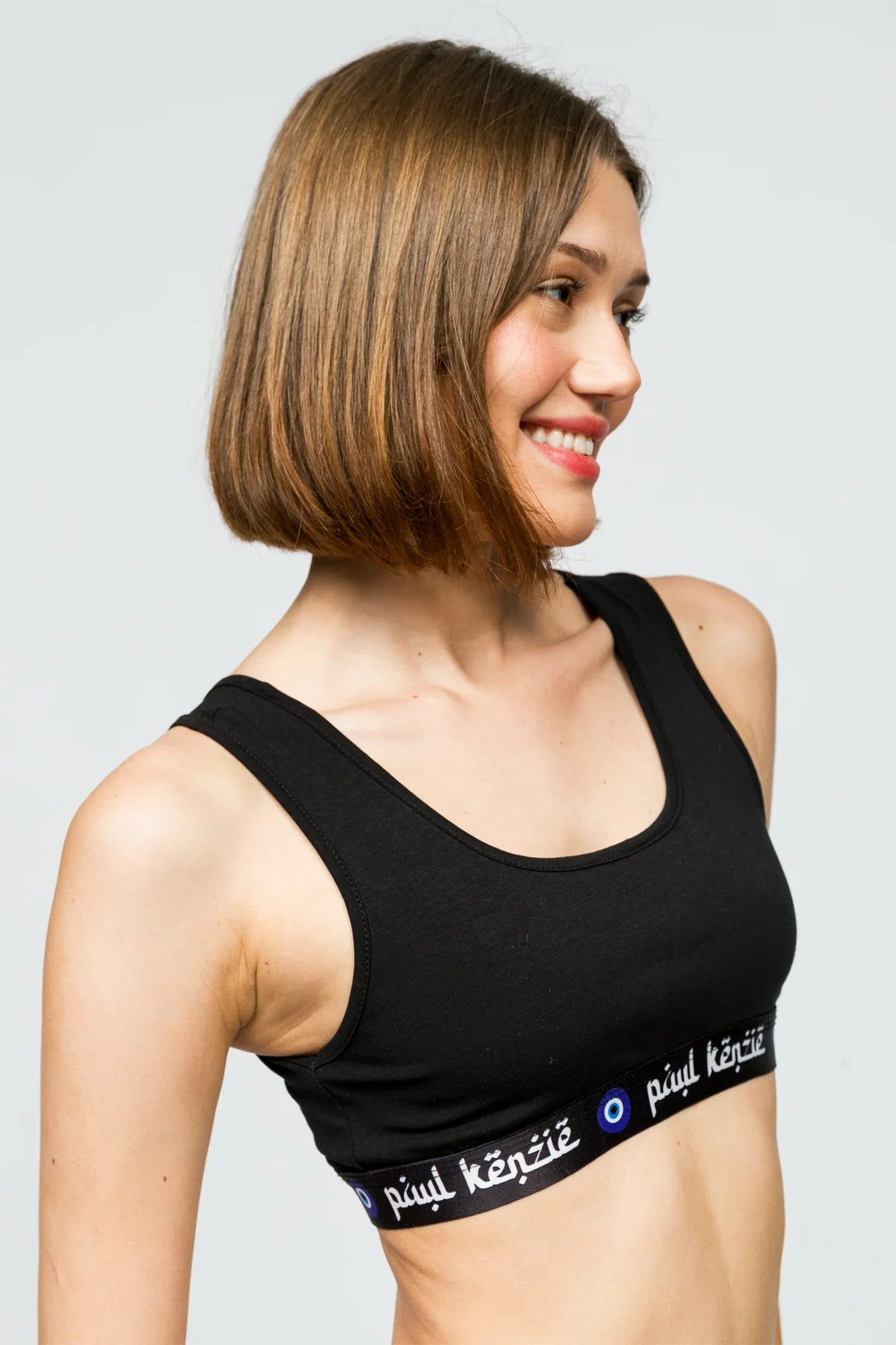 Siyah Spor Bralet - Nazar - Image 6