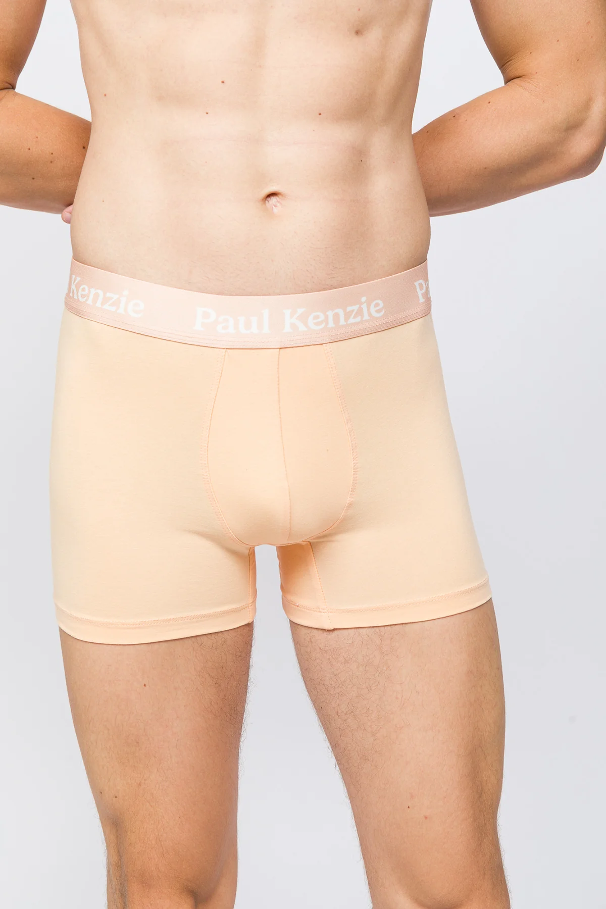 Tekli Erkek Boxer - Peach Fuzz - Image 5
