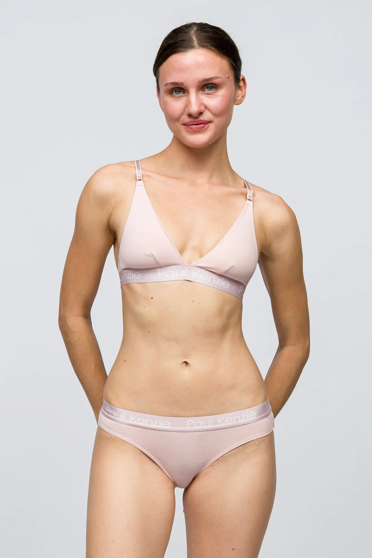 Triangle Spor Bralet - Rainbow 6 Açık Pembe - Image 4