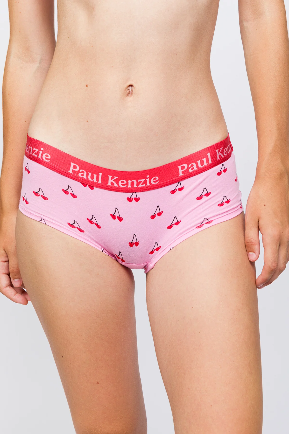 Valentine Collection - Kadın Boyshort Külot - Cherries On Top - Image 4