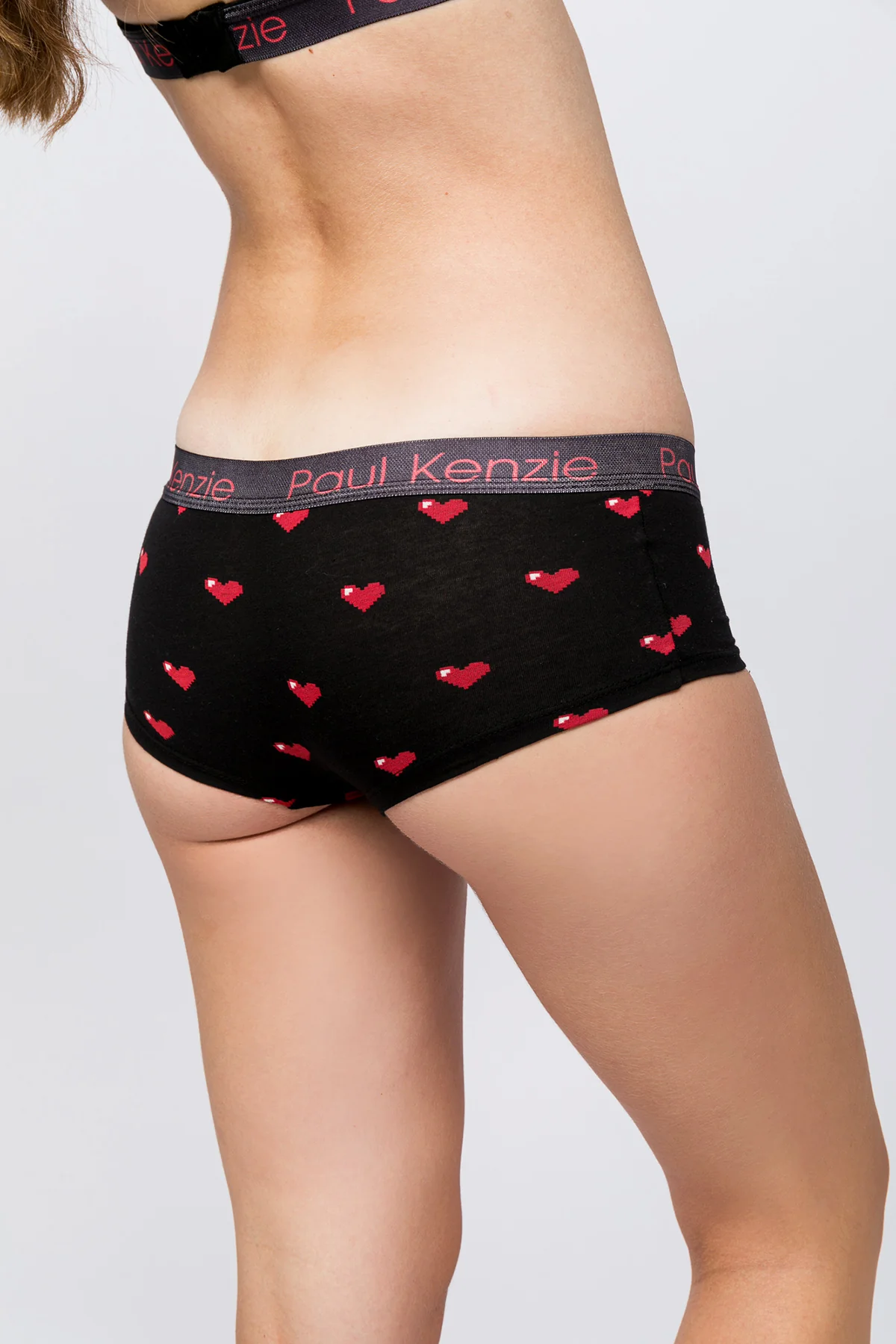 Valentine Collection - Kadın Boyshort Külot - Pixel Love - Image 3