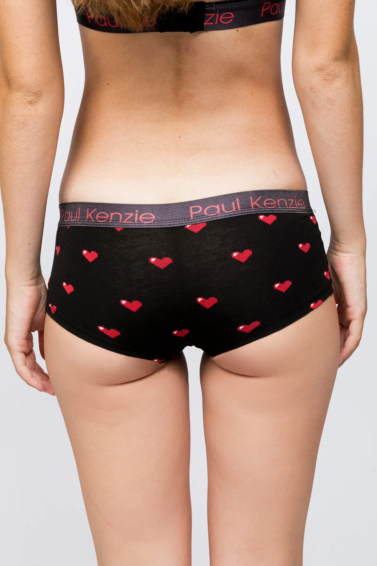 Valentine Collection - Kadın Boyshort Külot - Pixel Love - Image 4