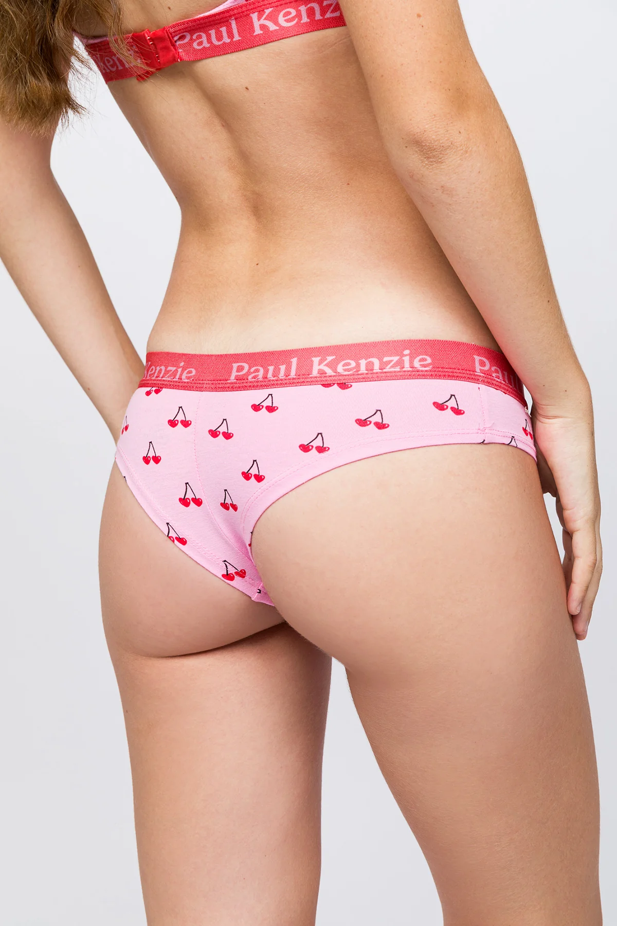 Valentine Collection - Kadın Cheeky Külot - Cherries On Top - Image 7